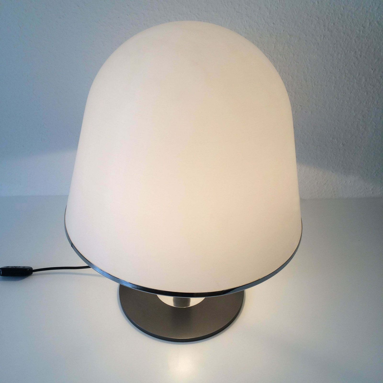 Rare Midcentury Kuala Table Lamp By Franco Bresciani For Guzzini 1970s Italy photo vintage