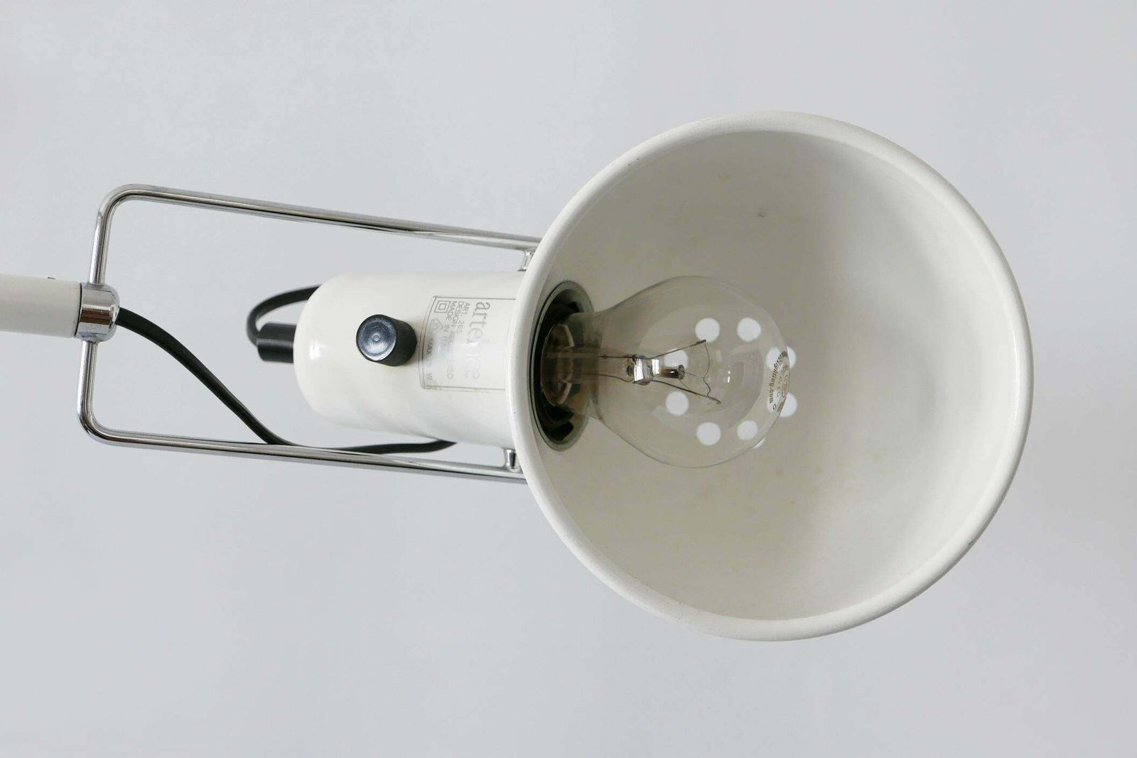 Lighting Articulated Wall Lamp Model 265 By Paolo Rizzatto For Arteluce 1973 Italy photo