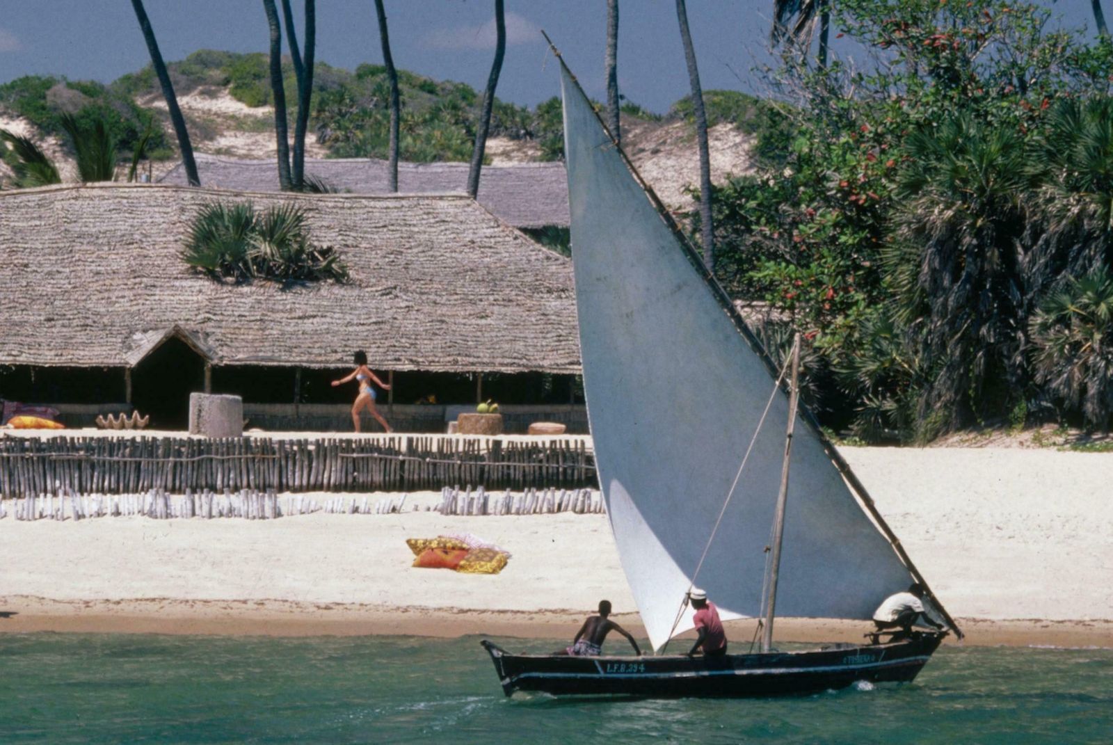 The Lure Of Lamu By Slim Aarons, Limited Edition Estate Stamped C Type photo furniture