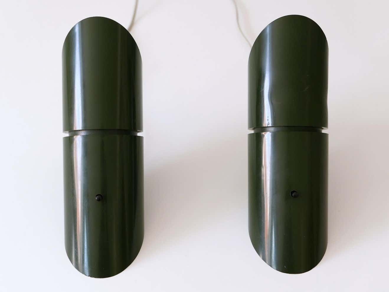 Set Of Two Mid Century Modern Universal Lamps By Hans Due For Fog & Mørup photo 1271.0