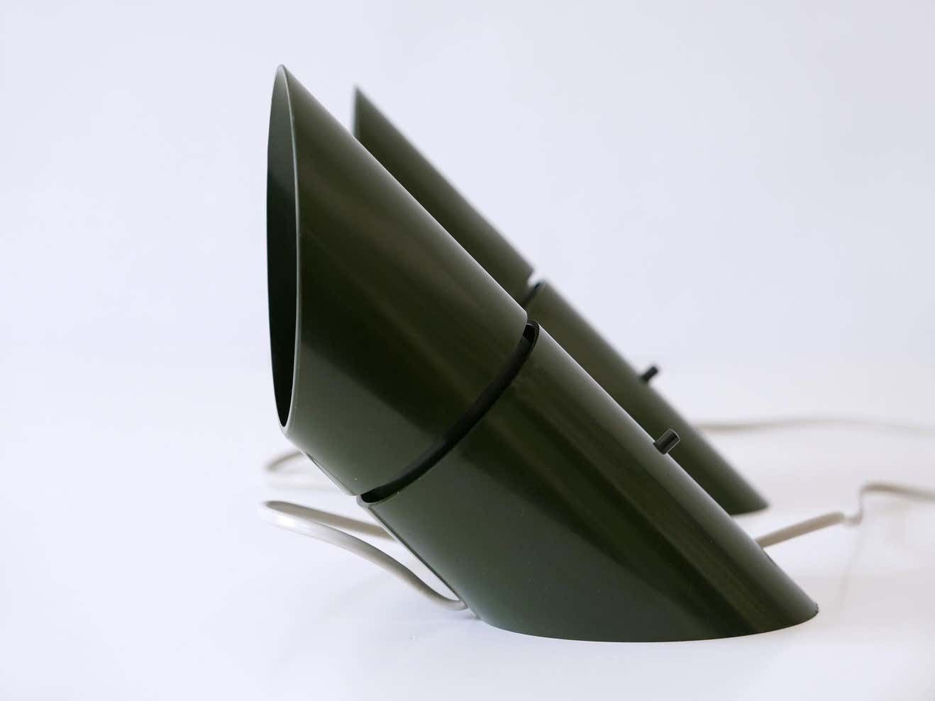 Lighting Set Of Two Mid Century Modern Universal Lamps By Hans Due For Fog & Mørup photo