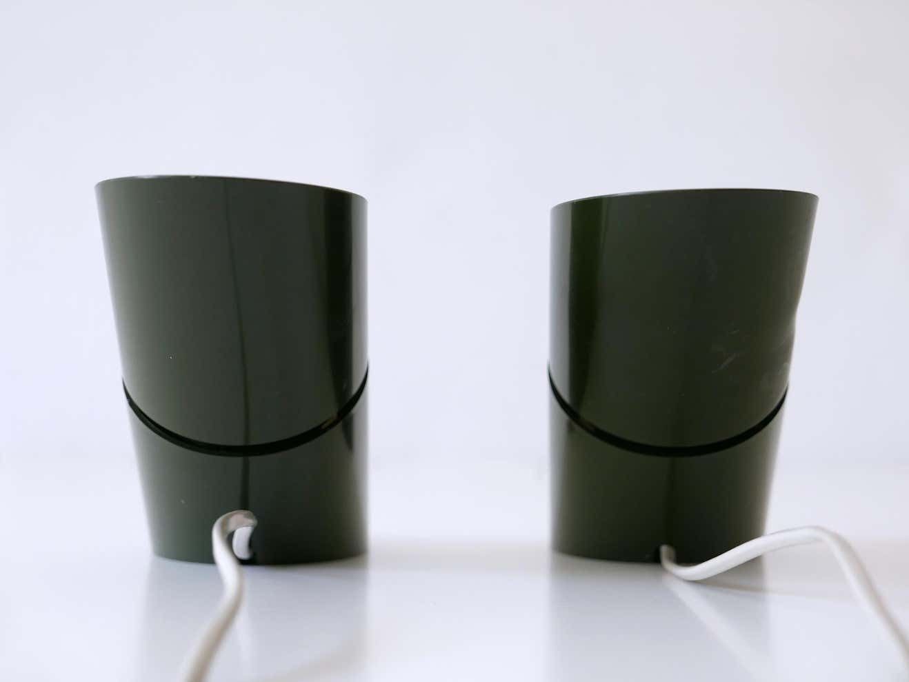 1271.0 Set Of Two Mid Century Modern Universal Lamps By Hans Due For Fog & Mørup photo