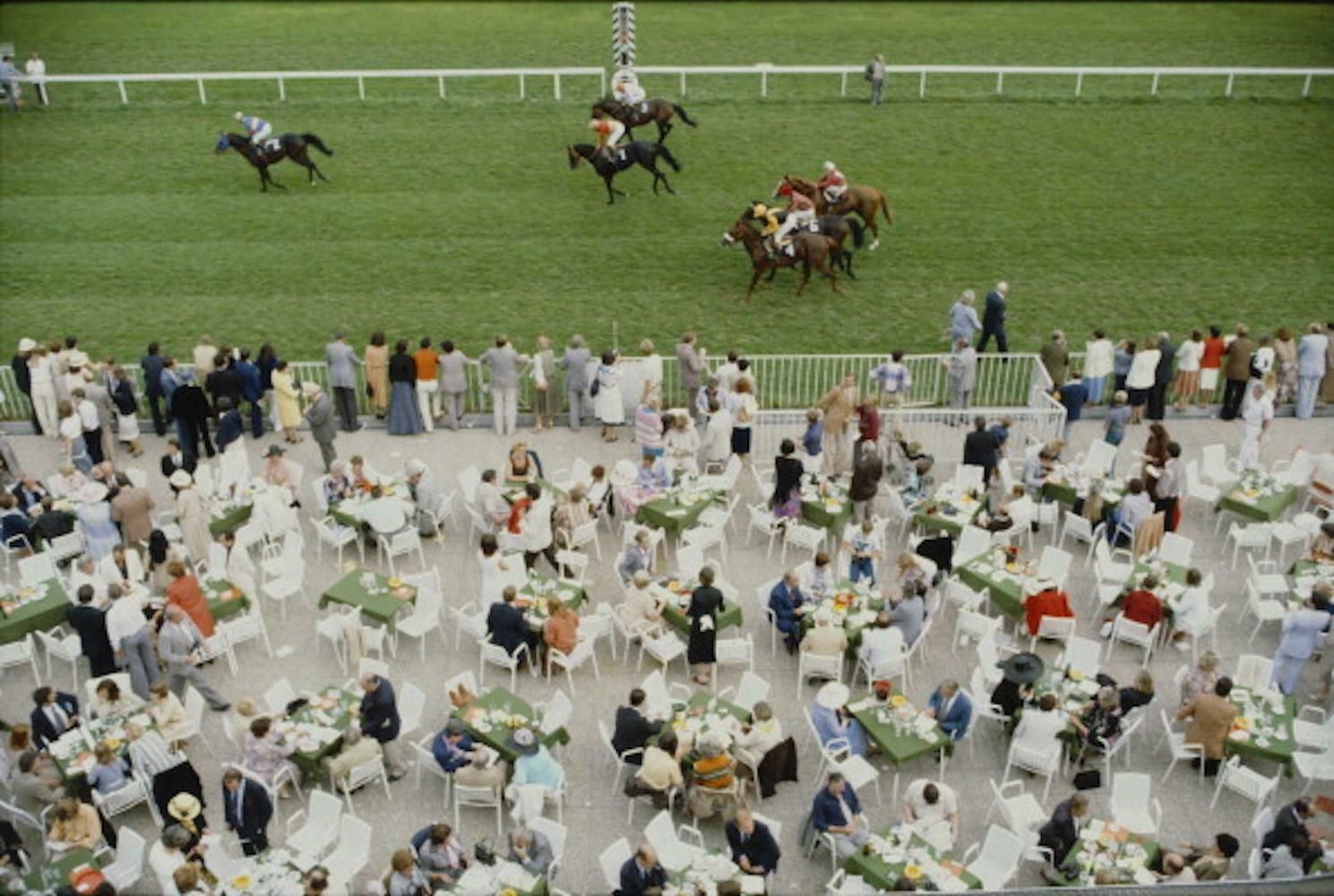 Racing At Baden Baden By Slim Aarons