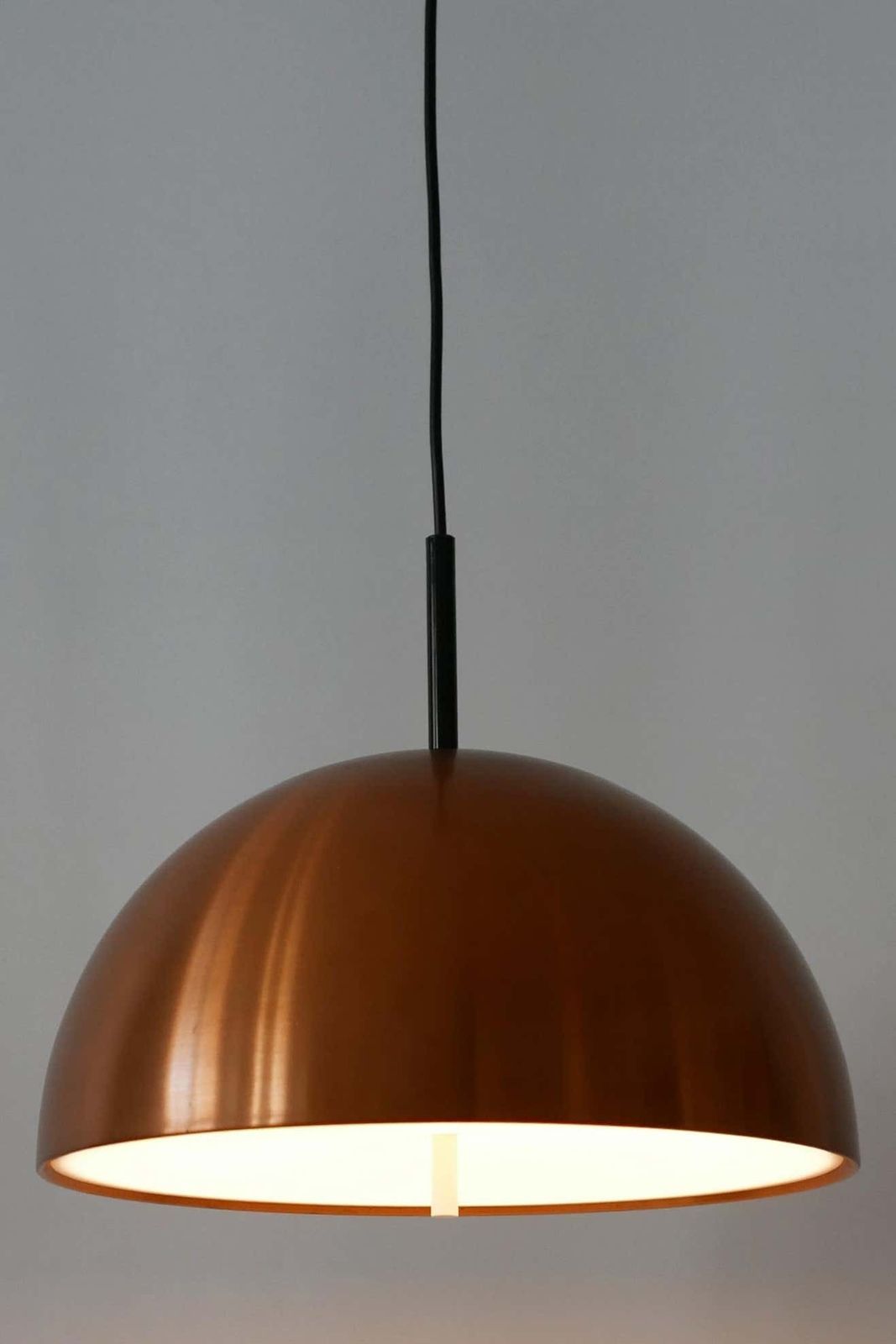 photo buy Elegant Mid Century Modern Copper Pendant Lamp By Staff & Schwarz 1960s, Germany