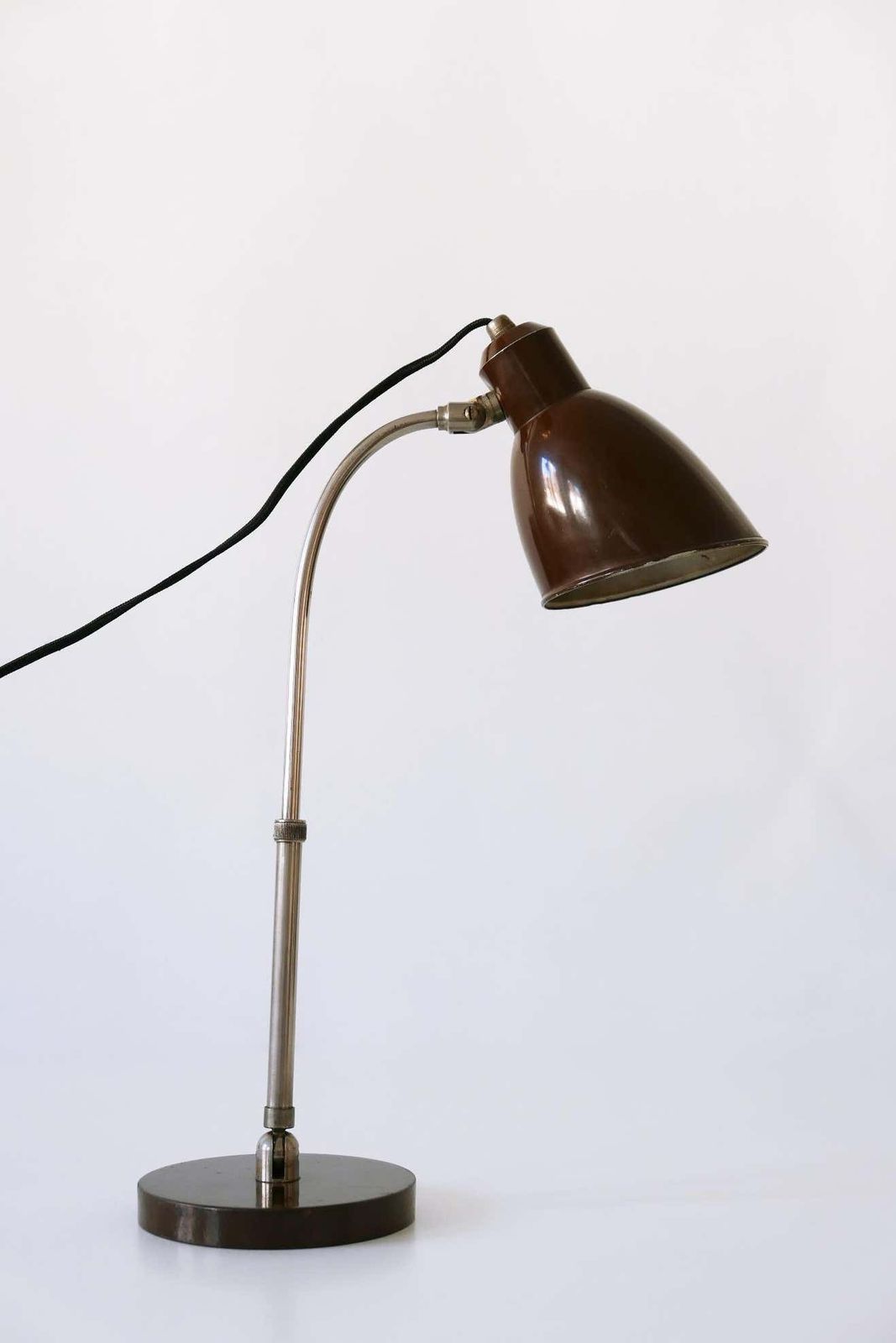 Rare Bauhaus Table Lamp ''Piccolo'' By Christian Dell For Bünte & Remmler, 1930s photo Lighting