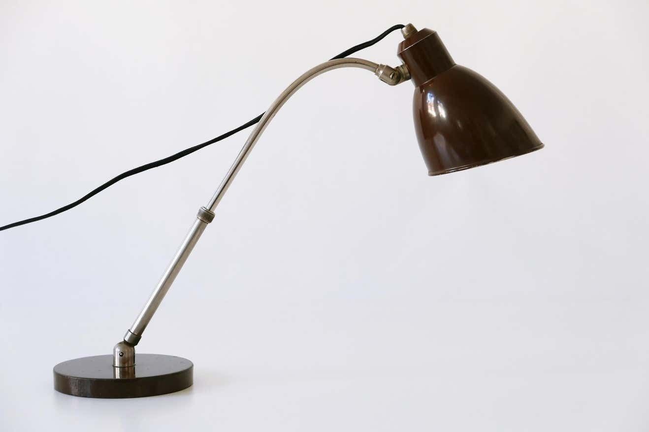 Rare Bauhaus Table Lamp ''Piccolo'' By Christian Dell For Bünte & Remmler, 1930s photo 3177.0