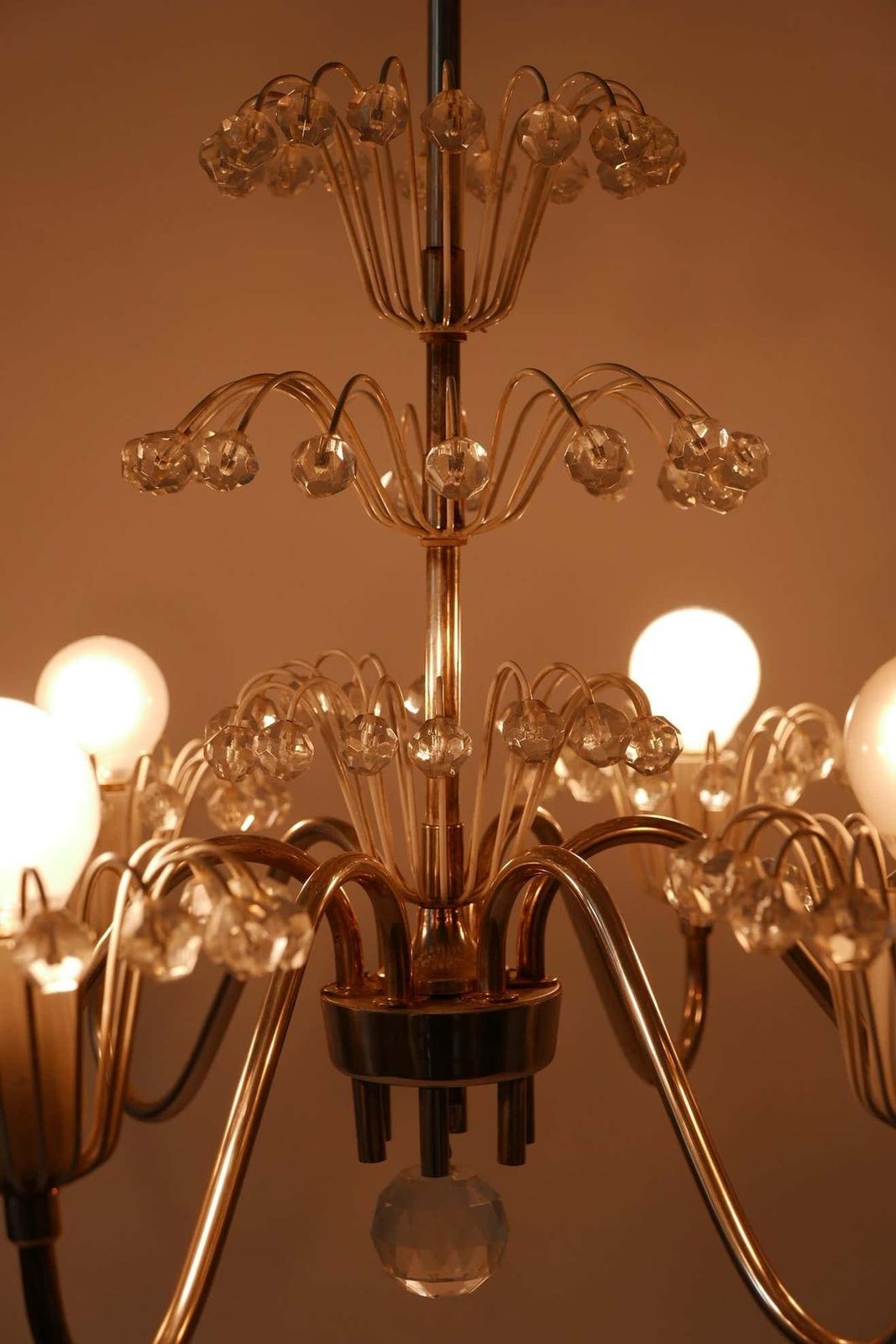 photo vinterior Midcentury Chandelier Or Pendant Lamp By Emil Stejnar For Rupert Nikoll, 1950s
