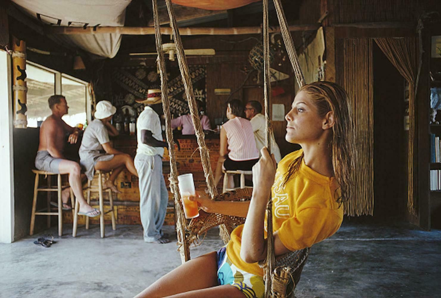 Life In The Bahamas, 1967, Slim Aarons   Limited Edition Estate Stamped C Type Print