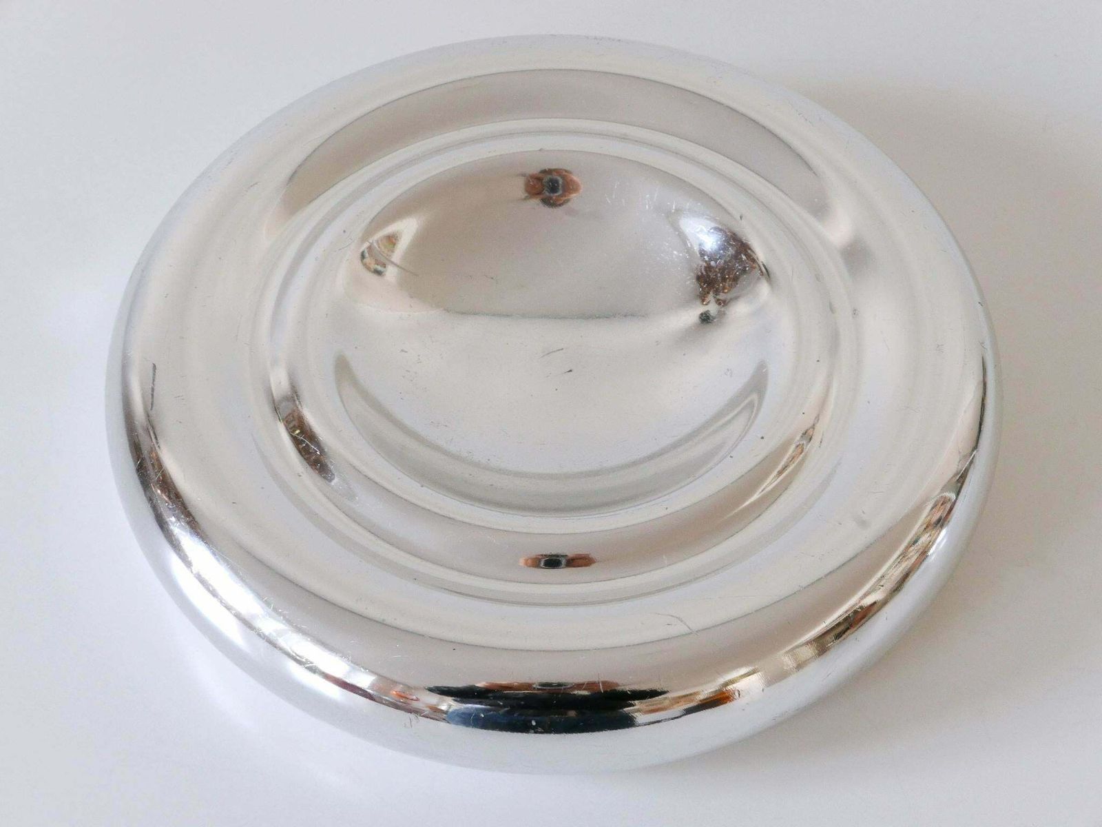 Set Of Two Rare Mid Century Modern Alu Bowls By Ingo Maurer For Design M 1970s photo for sale