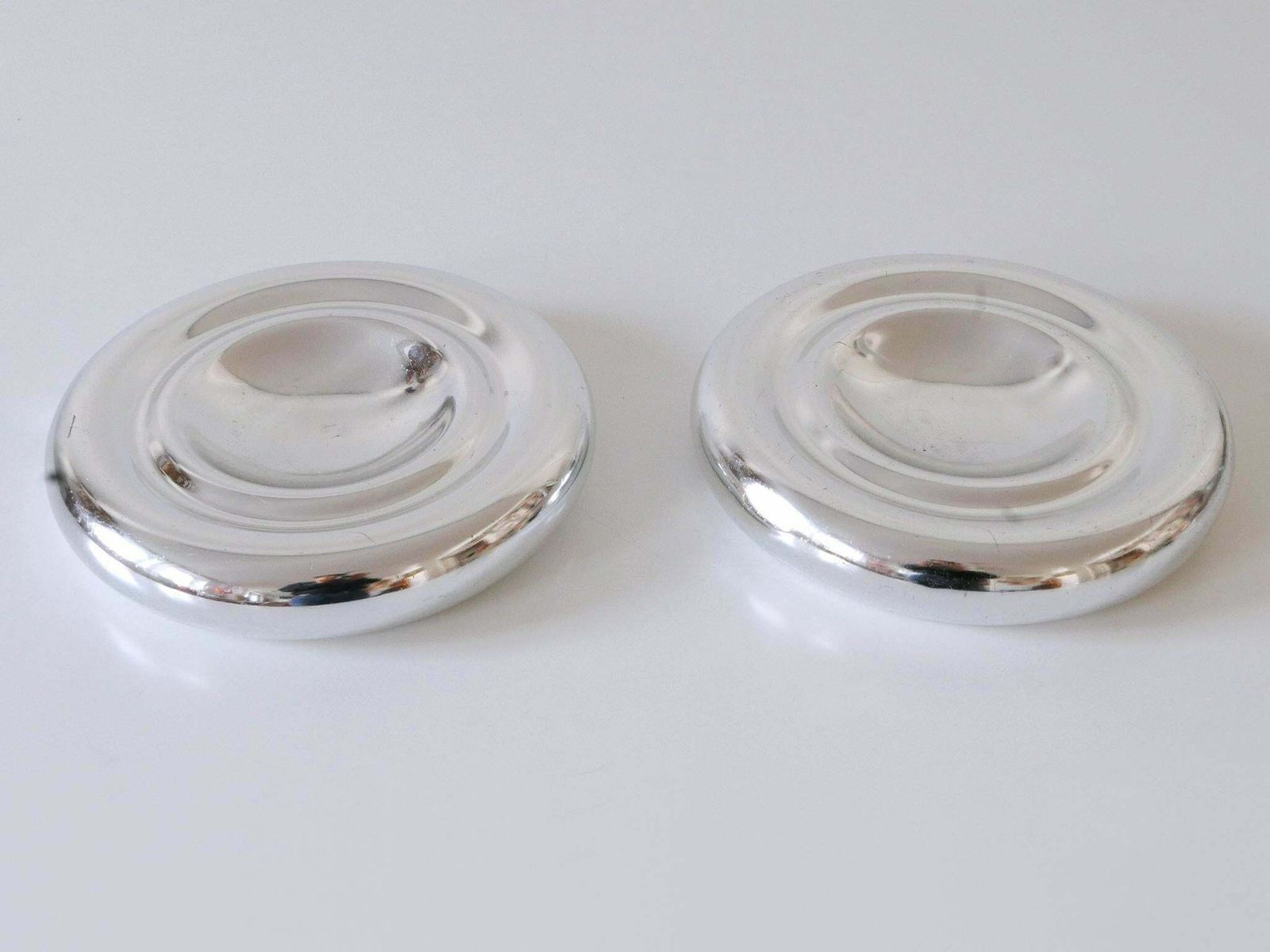 Set Of Two Rare Mid Century Modern Alu Bowls By Ingo Maurer For Design M 1970s photo buy