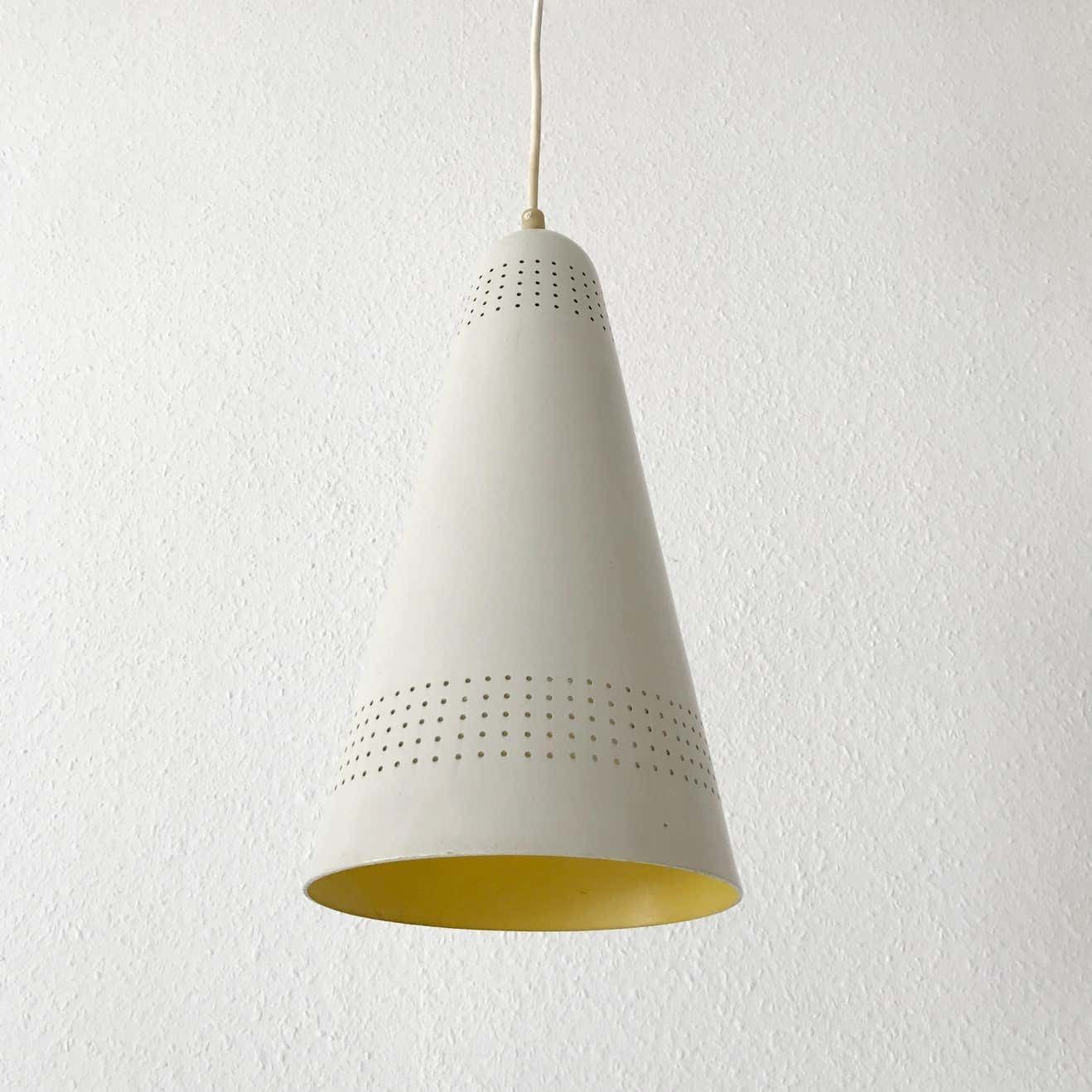 Exceptional Mid Century Modern Pendant Lamp Or Hanging Light, 1960s, Scandinavia photo Lighting