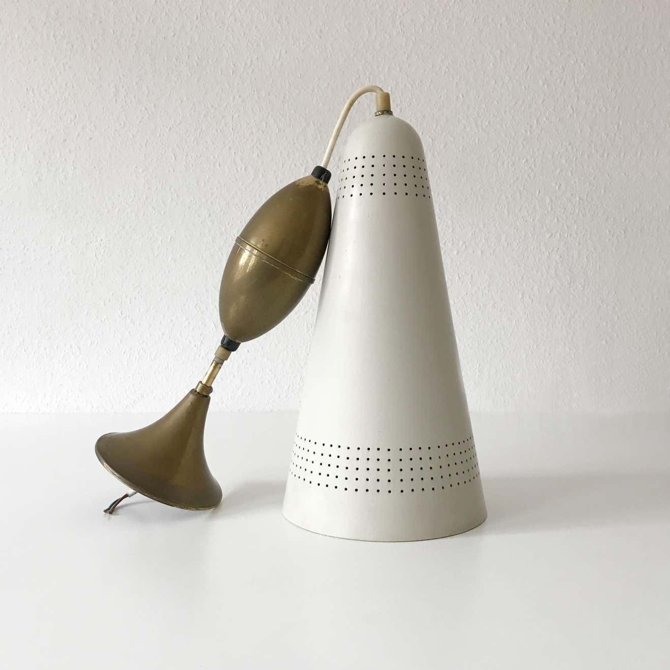 photo furniture Exceptional Mid Century Modern Pendant Lamp Or Hanging Light, 1960s, Scandinavia