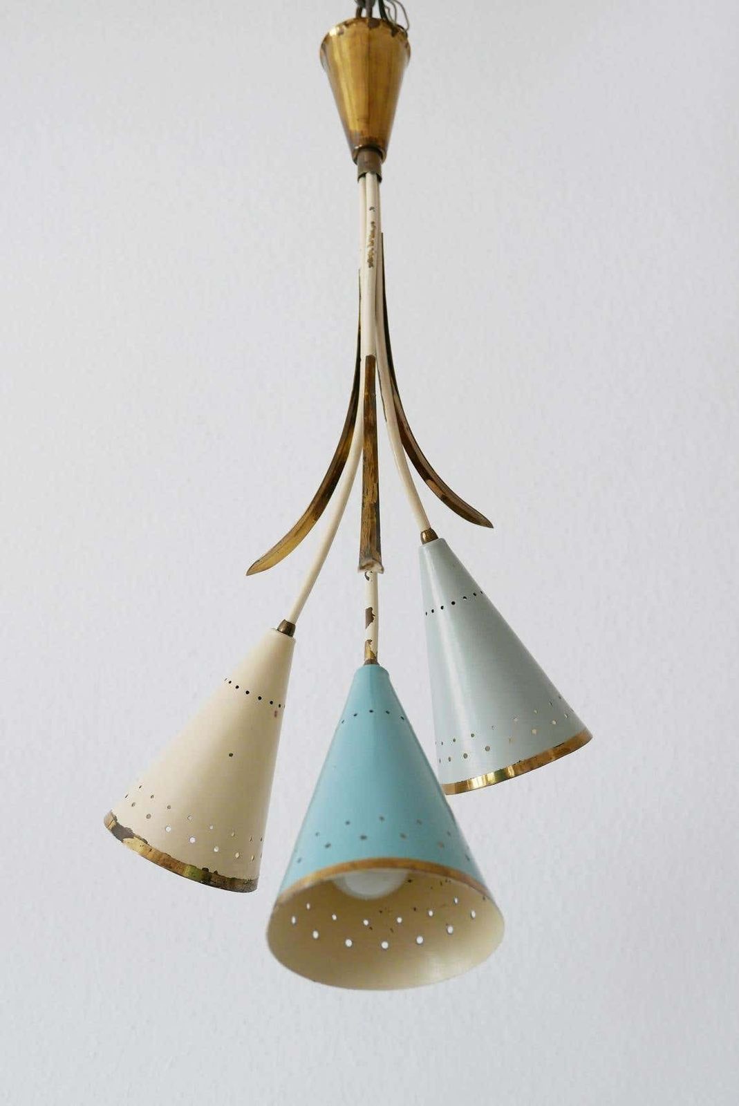 Lovely Mid Century Modern Sputnik Chandelier Or Pendant Lamp, 1950s, Germany photo buy