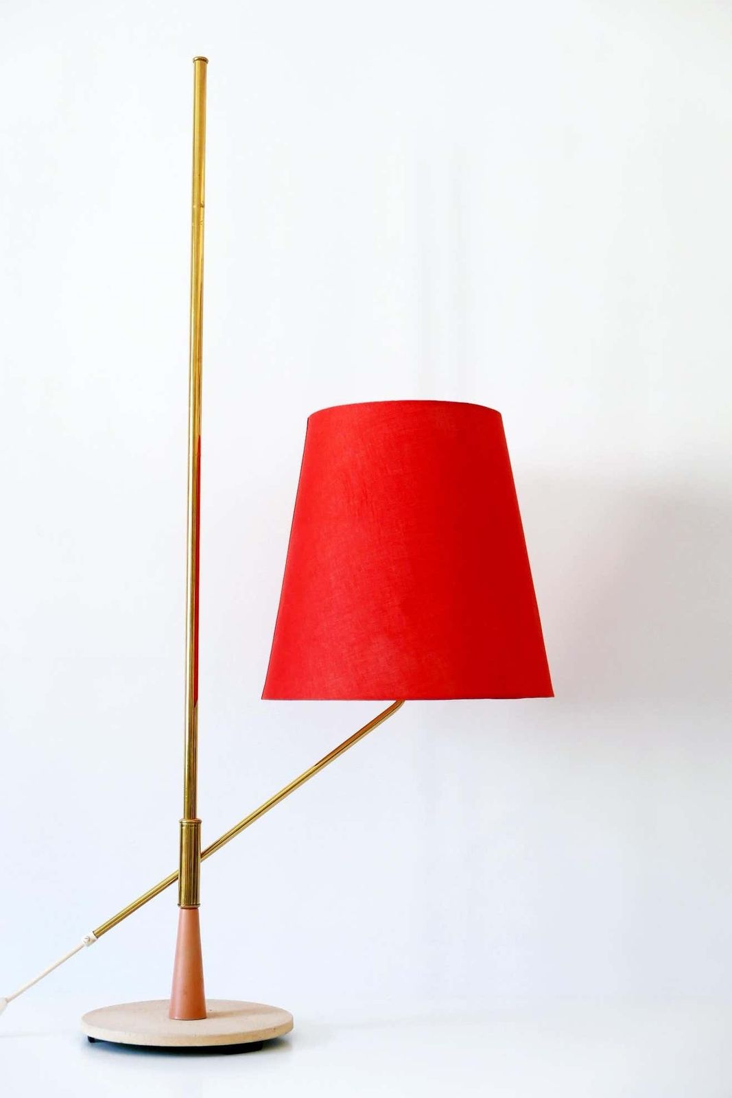 Exceptional, Elegant And Adjustable Mid Century Modern Floor Lamp 1950s, Germany photo buy