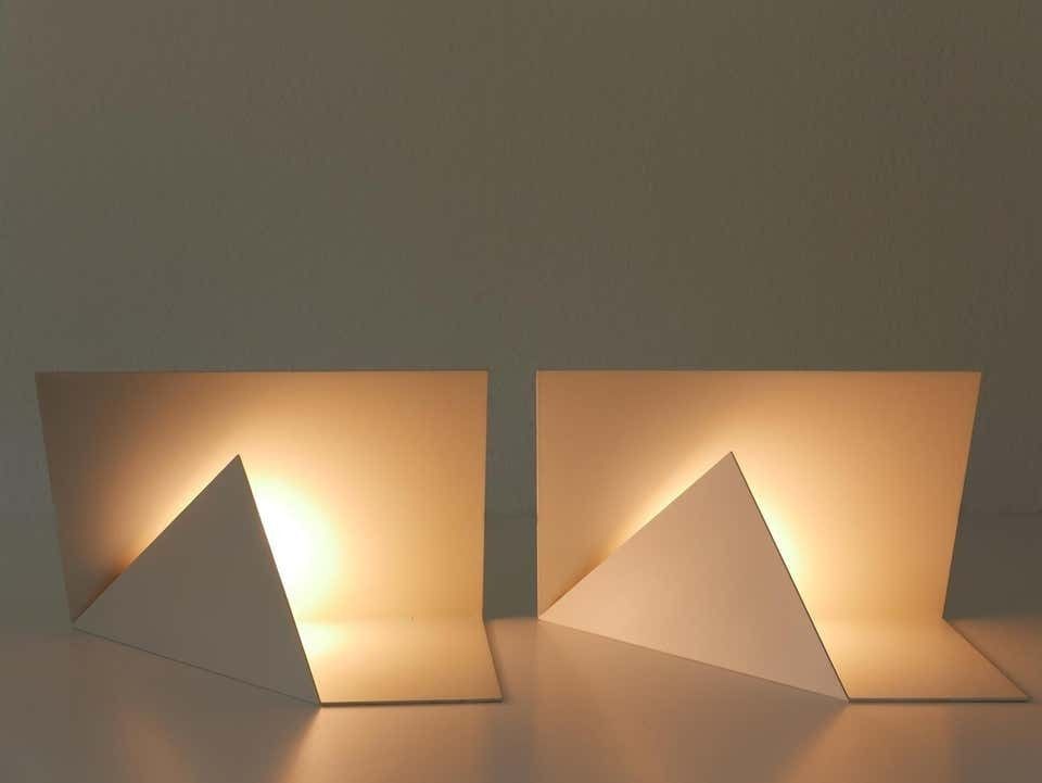 photo buy Pair Of Elegant Side Table Lamps A 4 By Torben Holmbäck For B. J. Metal Denmark