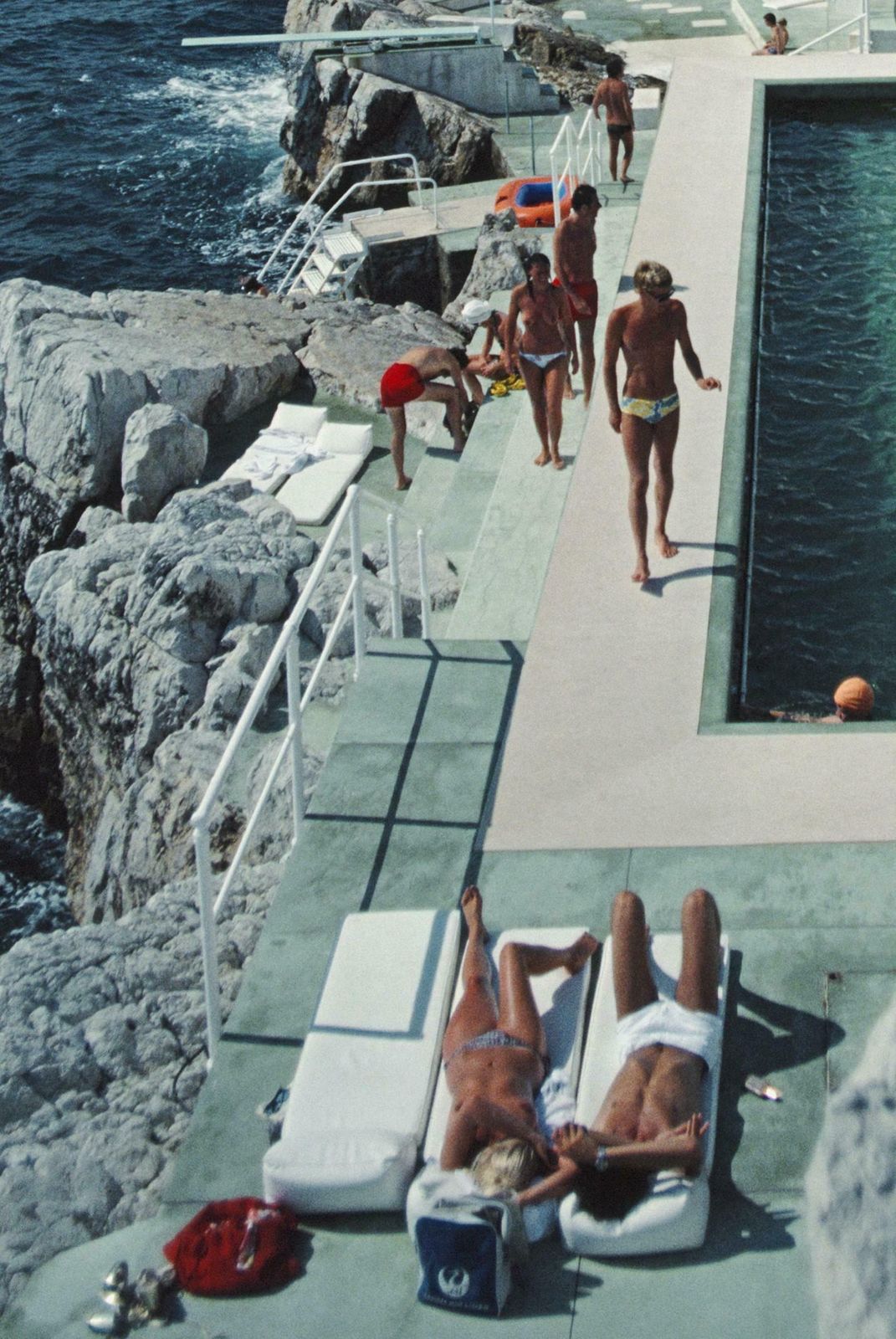 Hotel Du Cap Eden Roc By Slim Aarons photo furniture