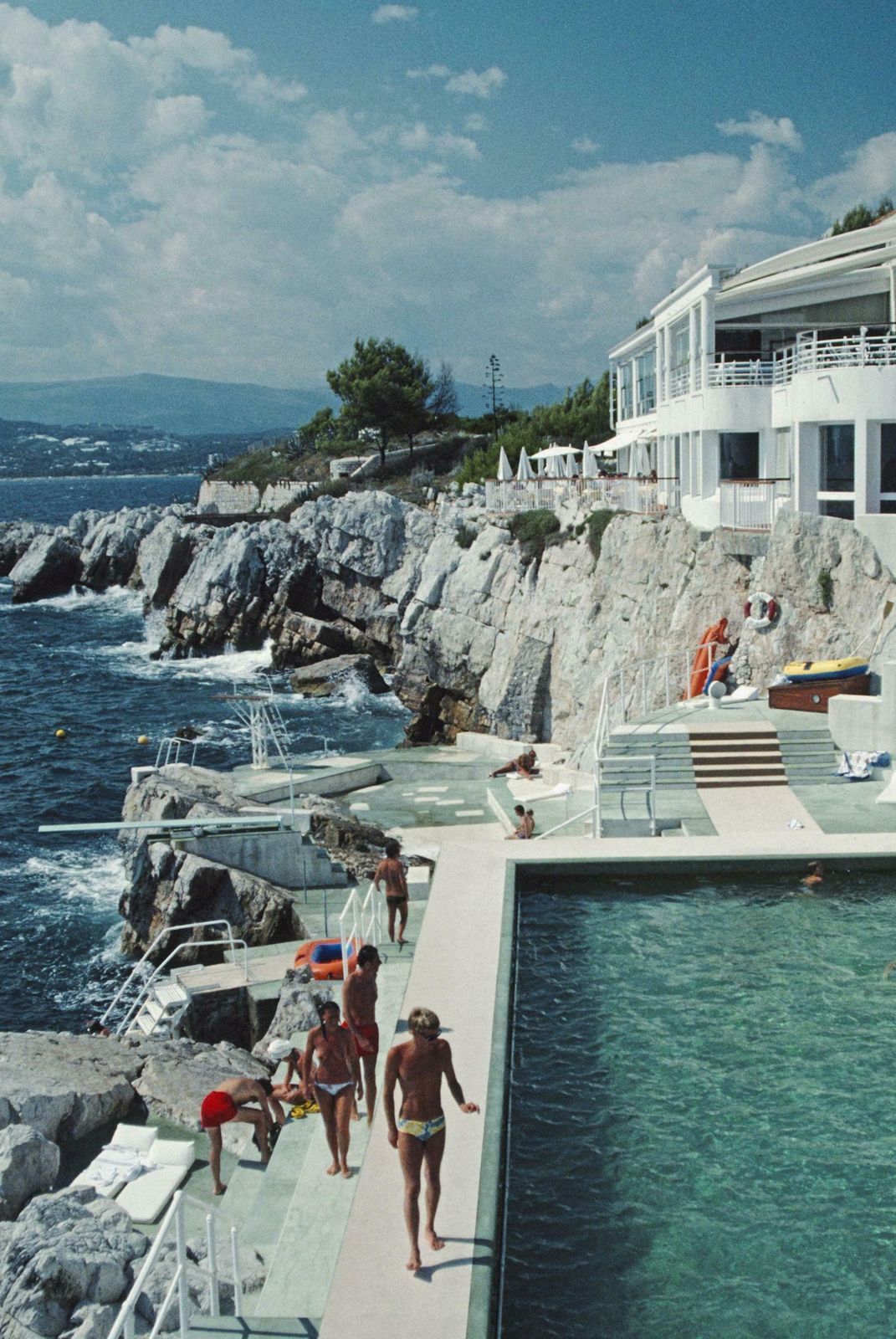 Hotel Du Cap Eden Roc By Slim Aarons photo Art