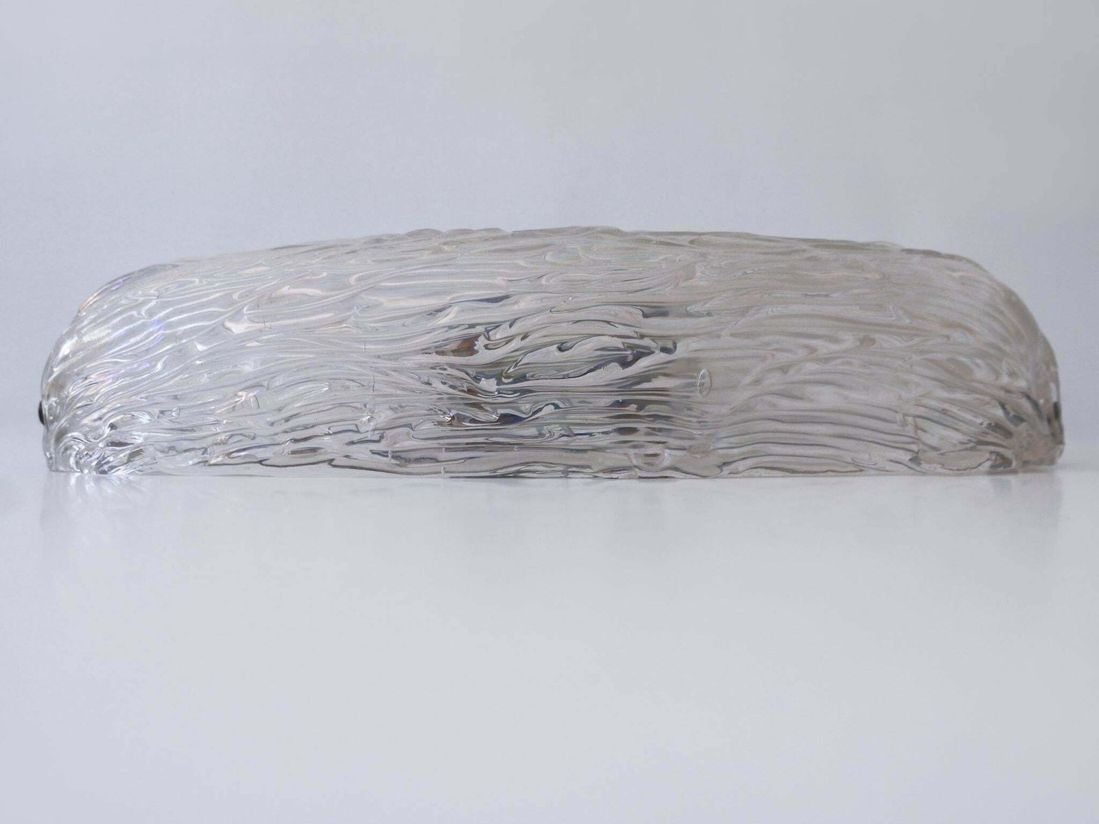 Elegant Mid Century Modern Iridescent Murano Glass Ceiling Lamp Or Sconce 1950s photo buy