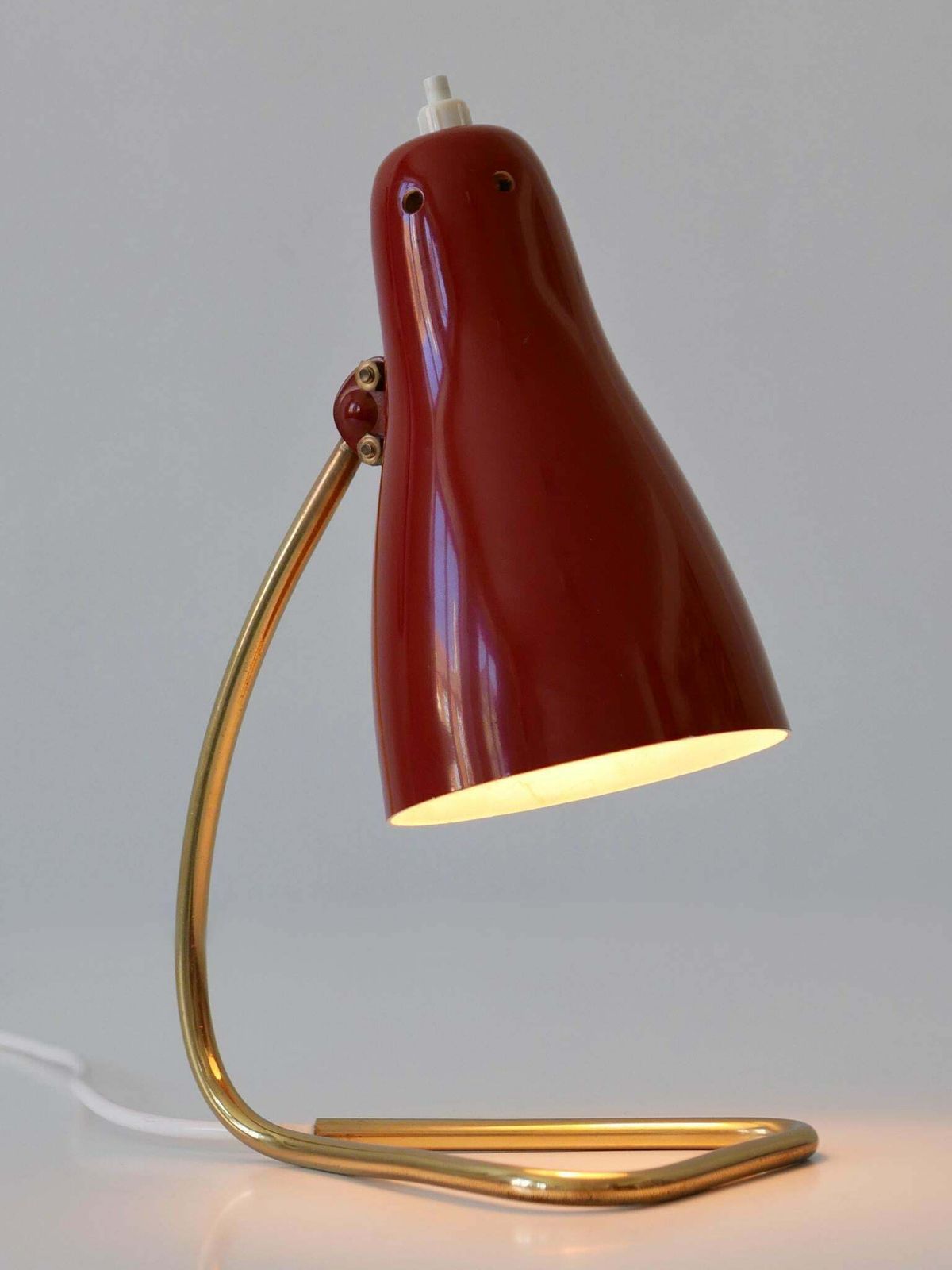 Lovely Mid Century Modern Table Lamp Or Sconce By Rupert Nikoll, Austria, 1960s photo vintage