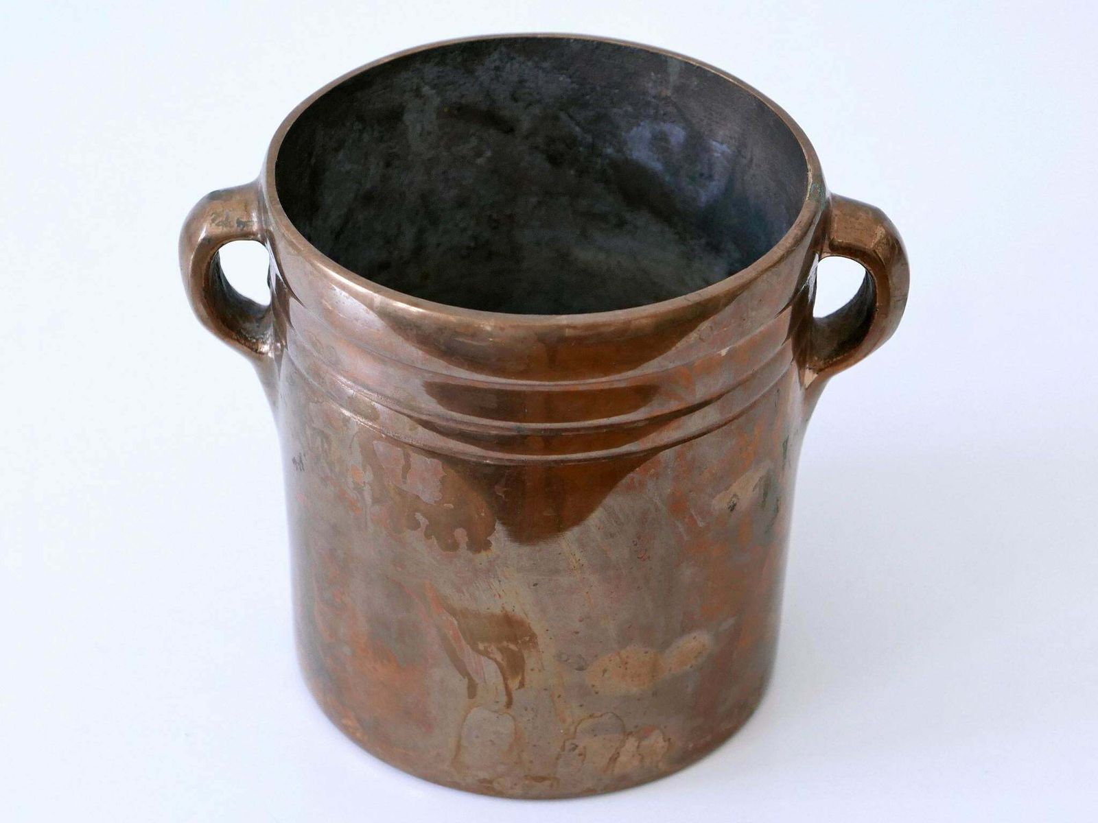 photo furniture Exceptional Bronze Champagne Cooler Or Ice Bucket By Esa Fedrigolli For Esart