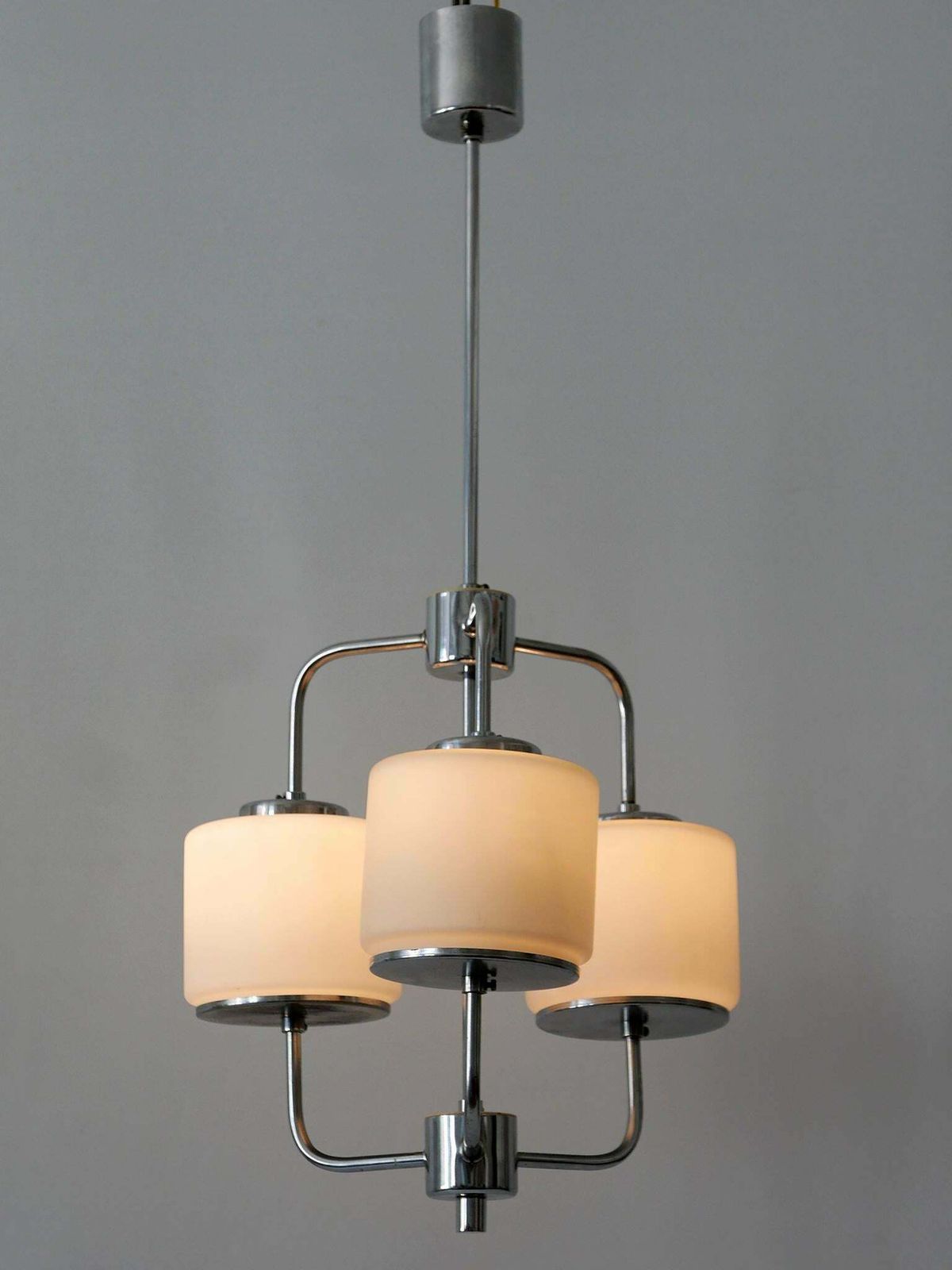 photo buy Rare And Elegant Art Deco Or Bauhaus Chandelier Or Pendant Lamp Germany 1930s