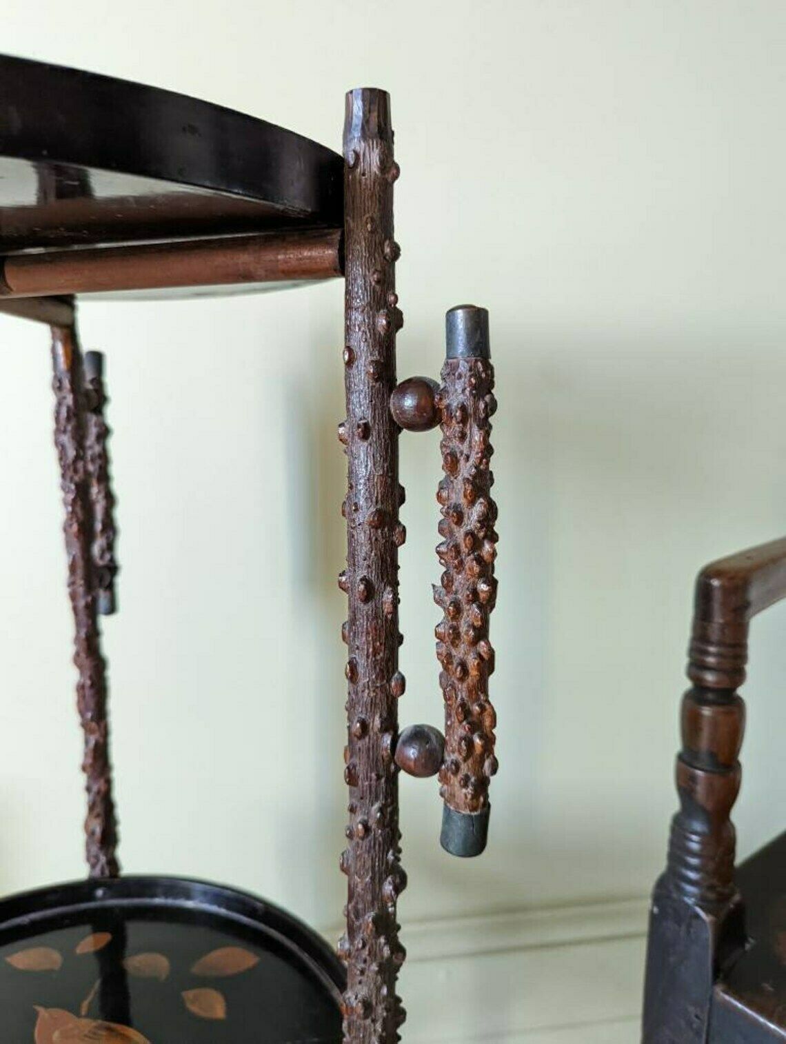 A Rare Antique Twig Or Briar Table Aesthetic Movement  Arts And Crafts Occasional Table C1890 photo buy