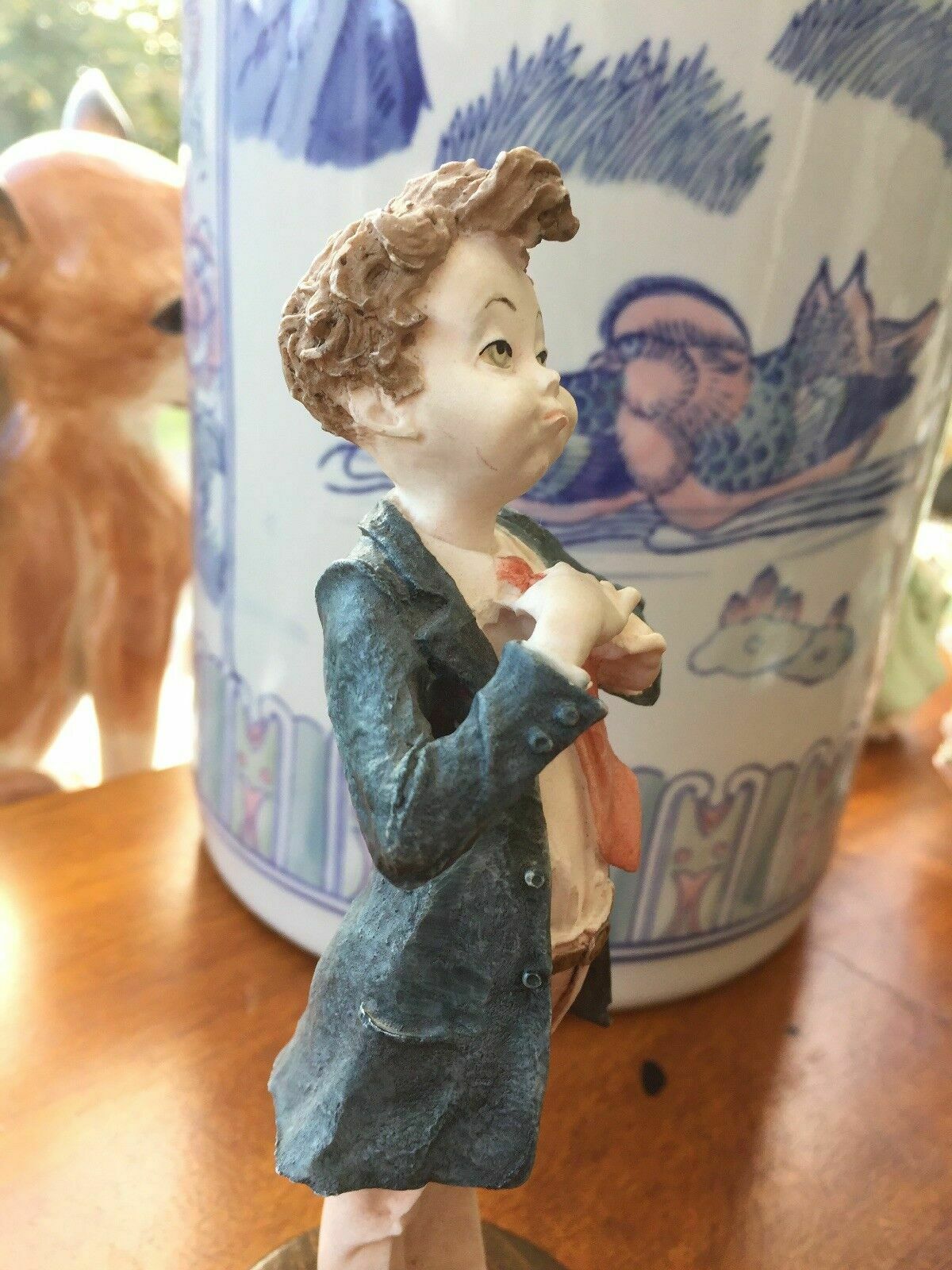 55.0 Vintage Capodimonte Figurine. Giuseppe Armani photo