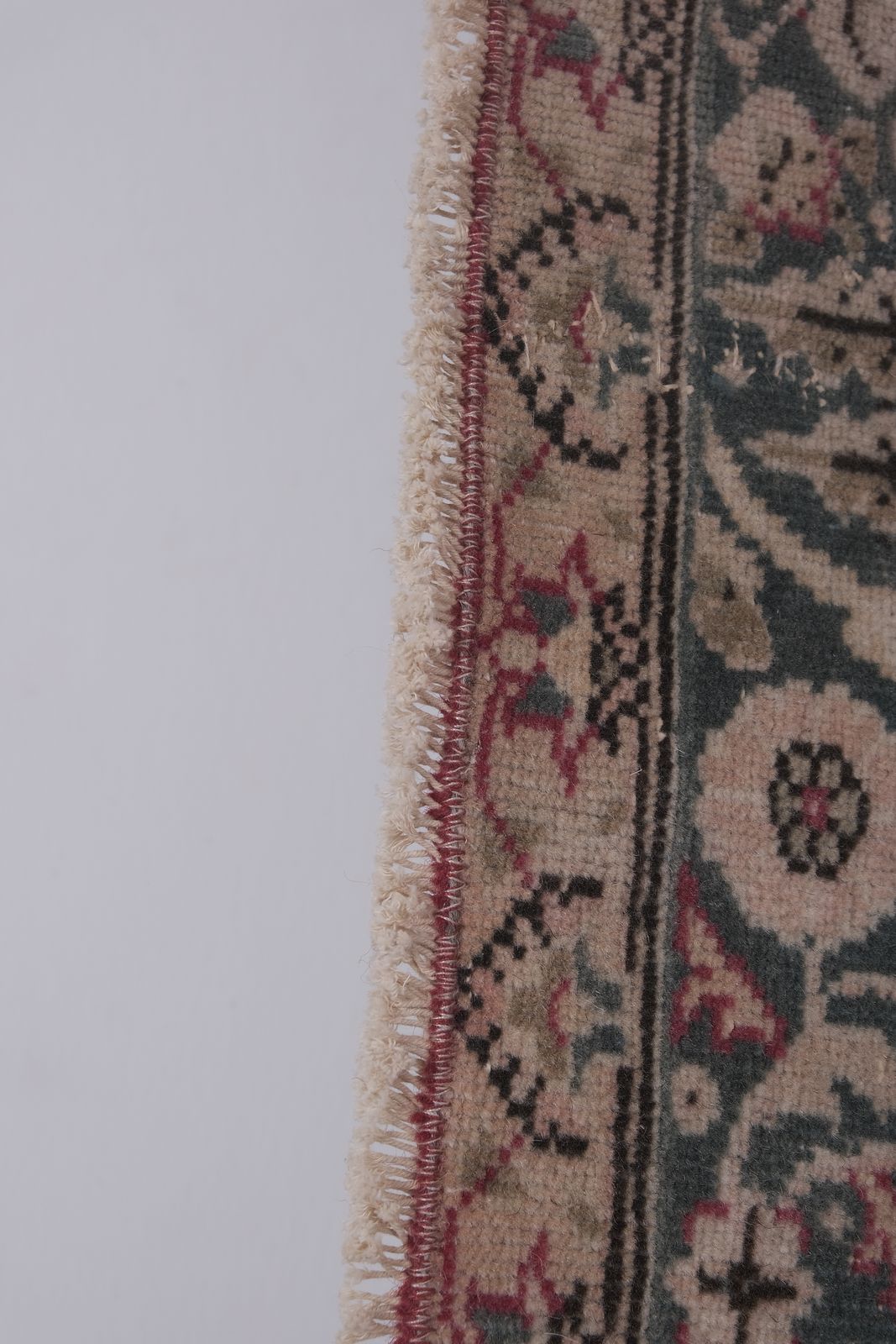Vintage Turkish Sparta Carpet   Large Square Area Rug photo vintage