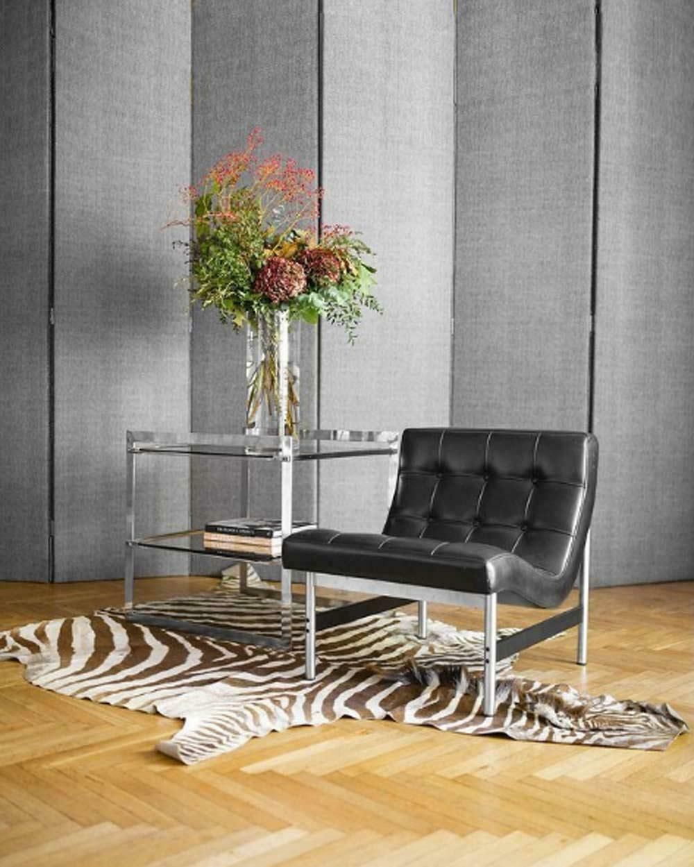 photo furniture Mid Century Eco Leather Chairs ''Set Of 2''