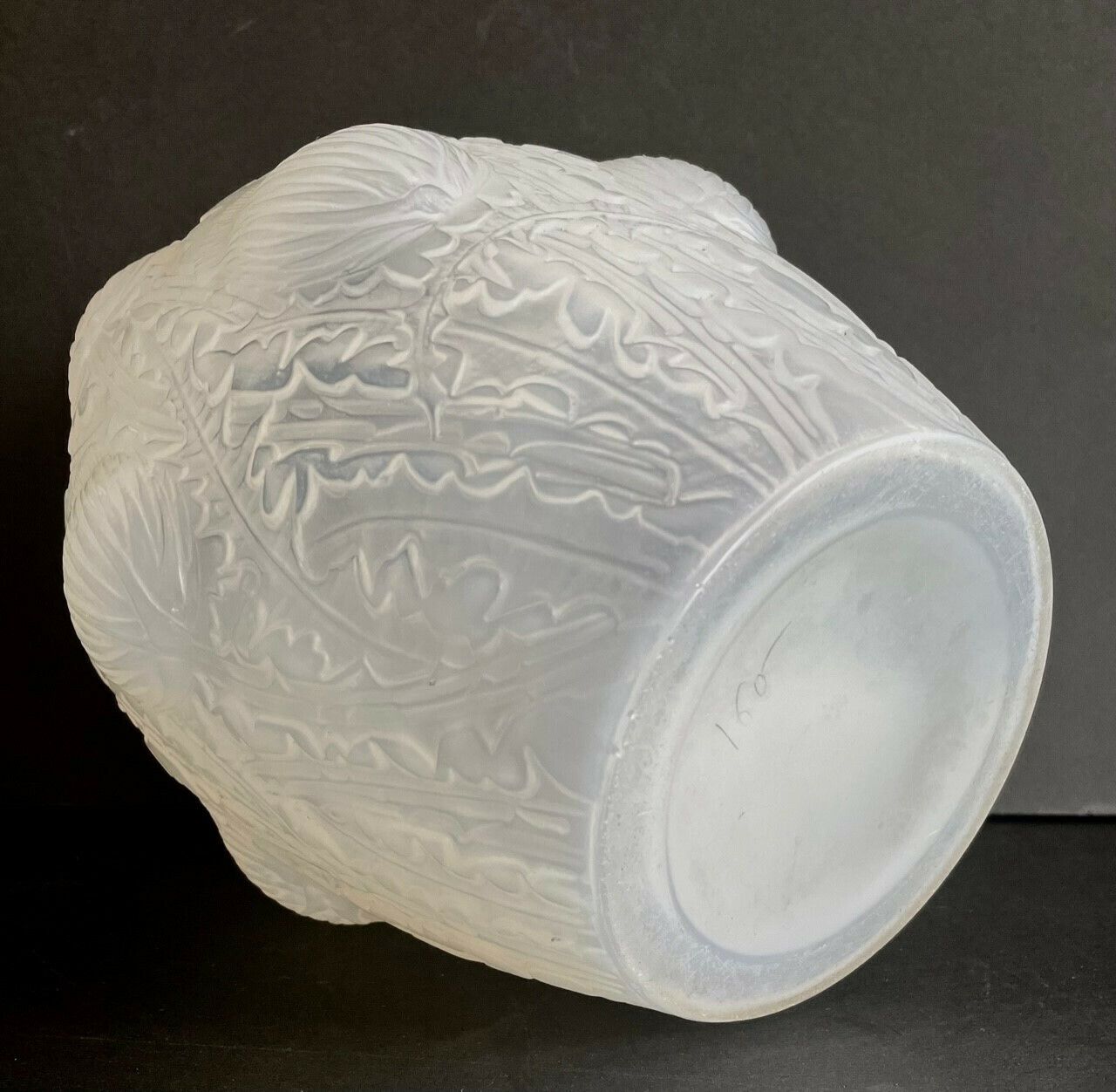 René Lalique Art Deco Vase "Domremy" 1926 photo 1200.0