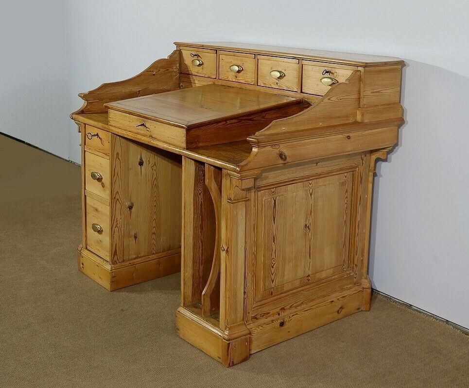 Important Pitchpin Trade Office – 1900 photo Furniture