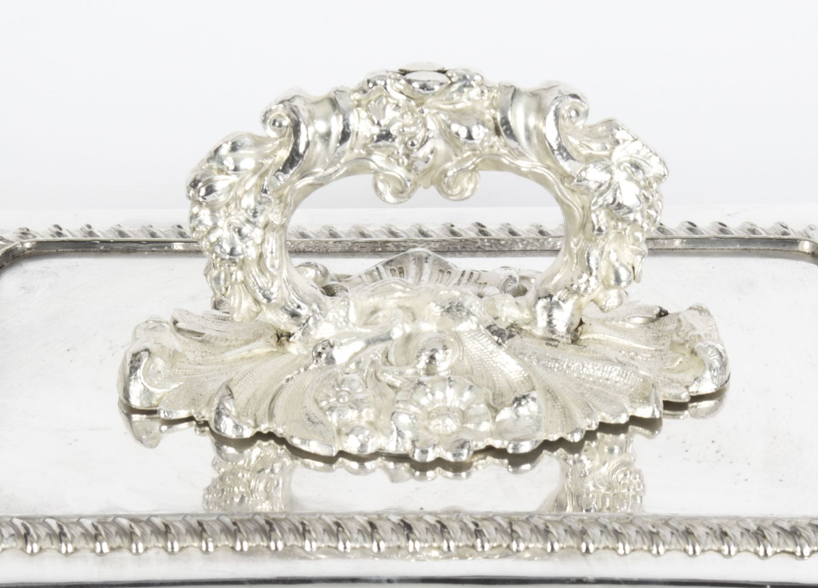Antique Pair Entree Dishes Matthew Linwood C1820  19th Century photo Home Decor