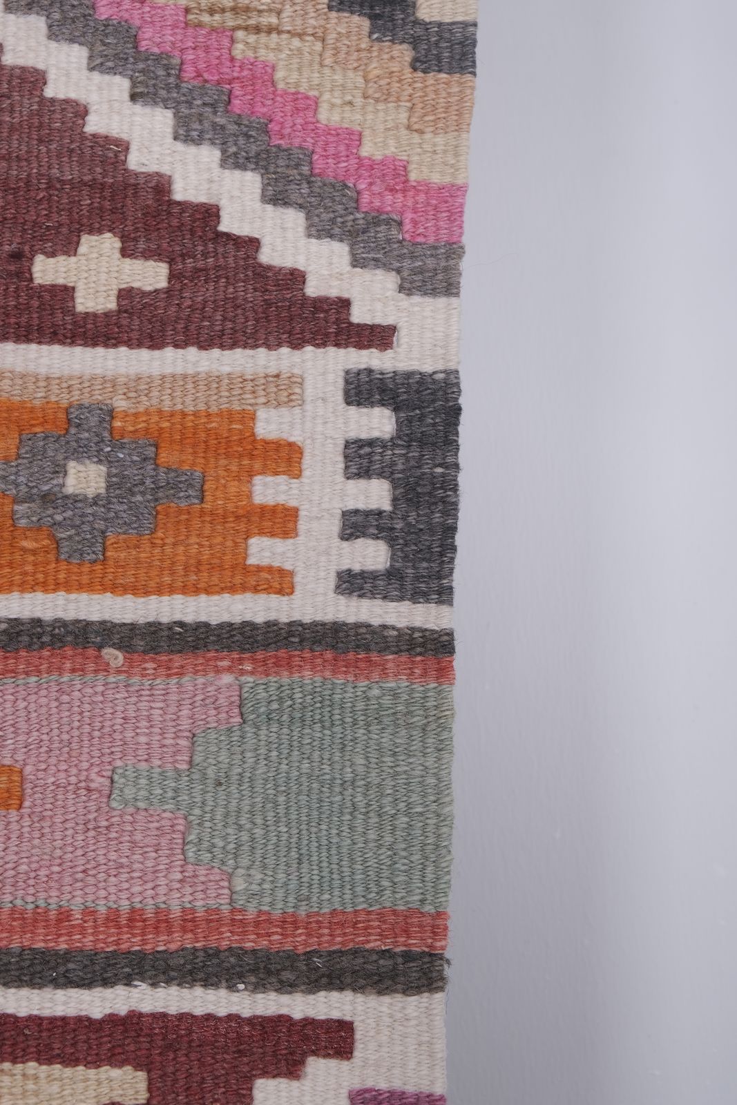 photo for sale Turkish Handmade Runner Rug Kilim   Extra Long Hallway