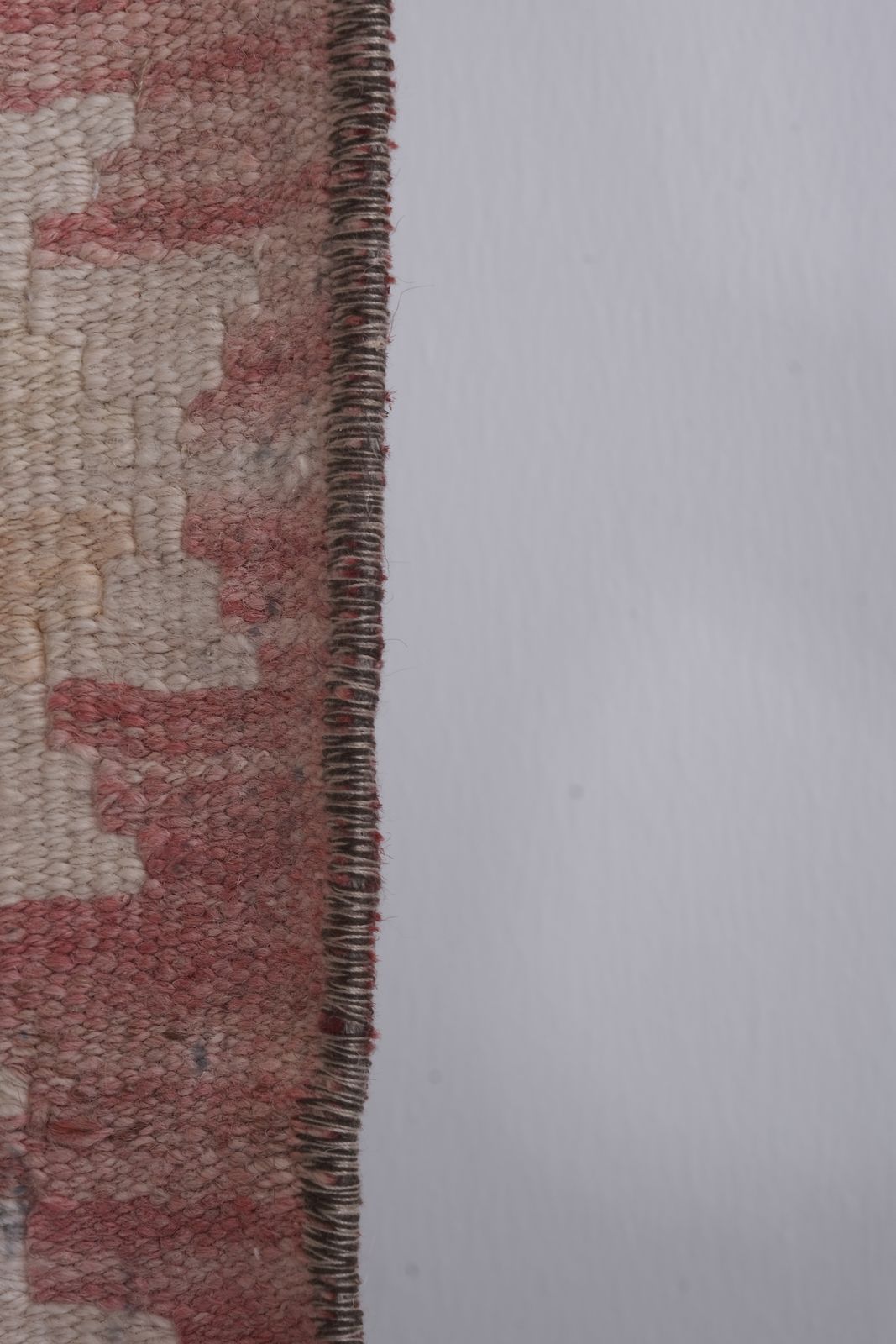 Textiles 1970s Vintage Turkish Oushak Long Kilim Runner 2'3'' X 22'2'' photo