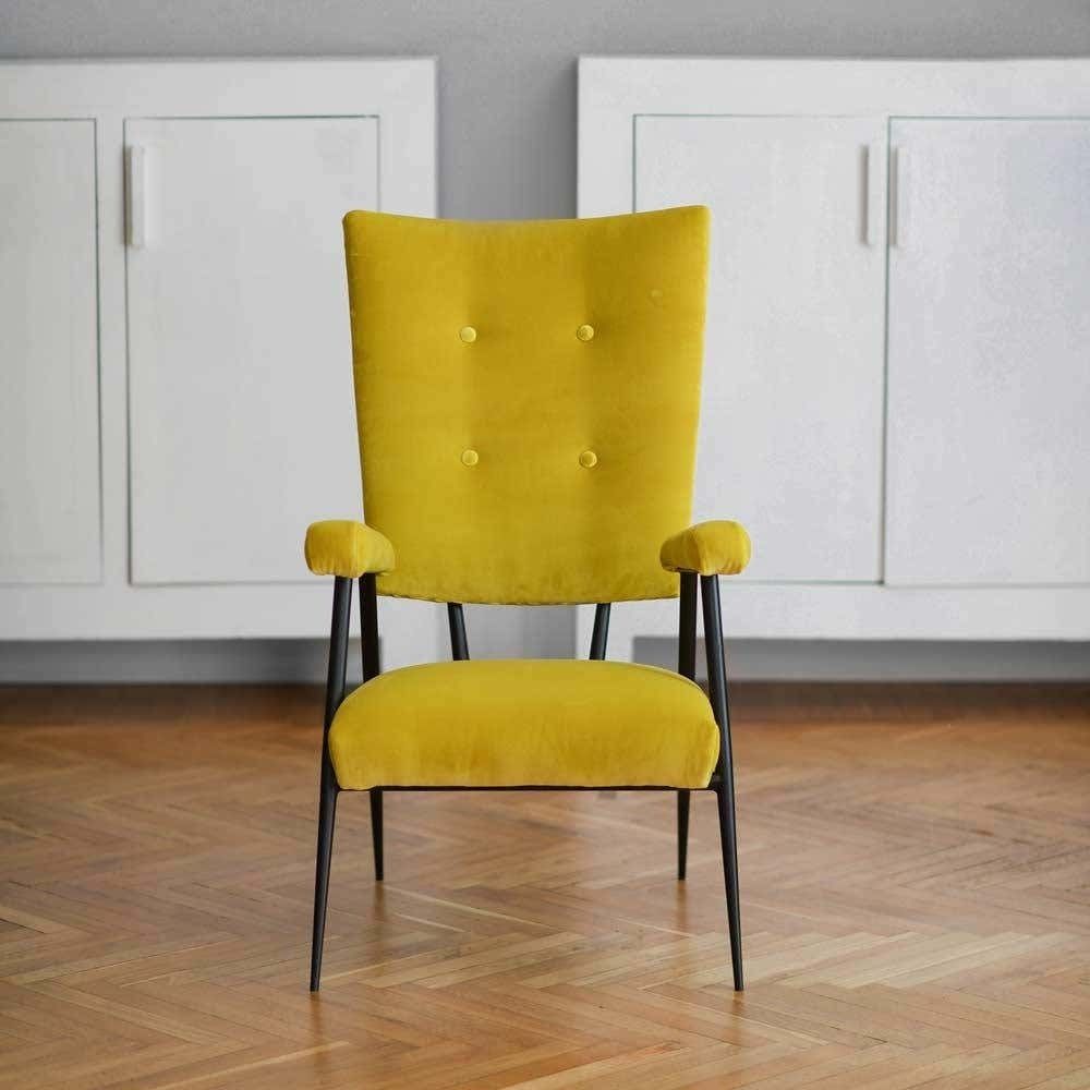 Set Of 50''S Armchairs Lined In Dedar Fabric photo 3420.0