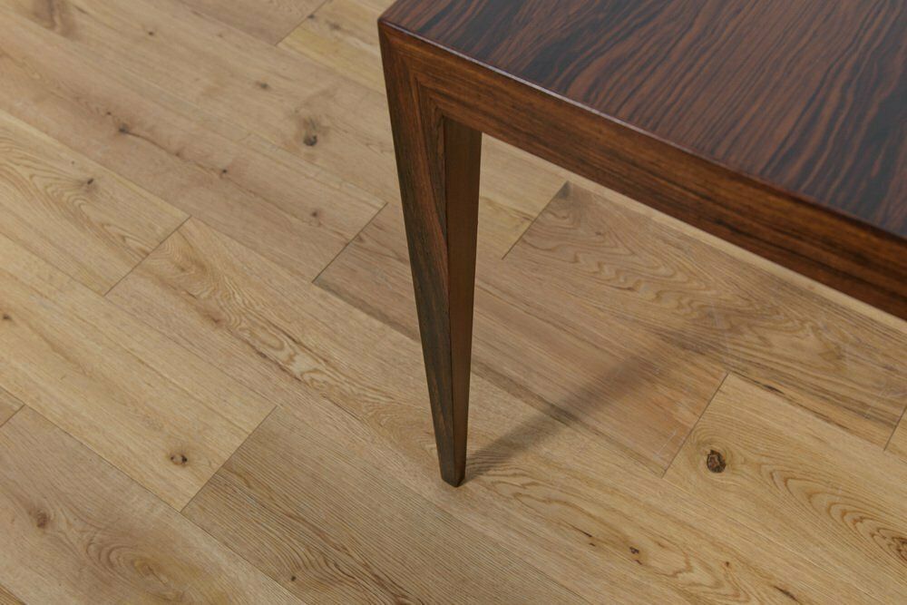 Furniture Mid Century Rosewood Coffee Table By Severin Hansen For Haslev Furniture Carpentry, 1960s photo