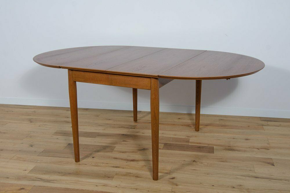 Mid Century Danish Extendable Dining Table In Teak, 1960s photo buy