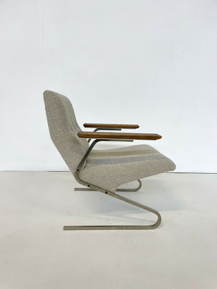 Mid Century Modern "Cantilever" Armchair By George Van Rijck For Beaufort photo for sale