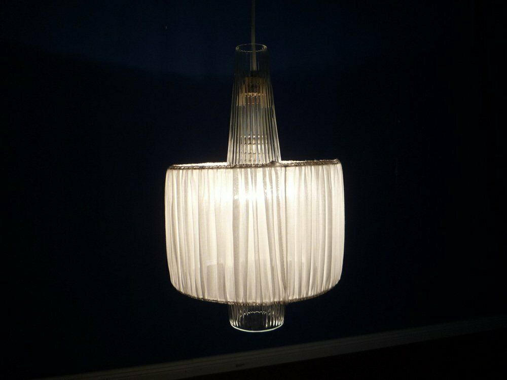 Glass Pendant Lamp By Alois Ferdinand Gangkofner For Peill And Putzler 1950s photo furniture