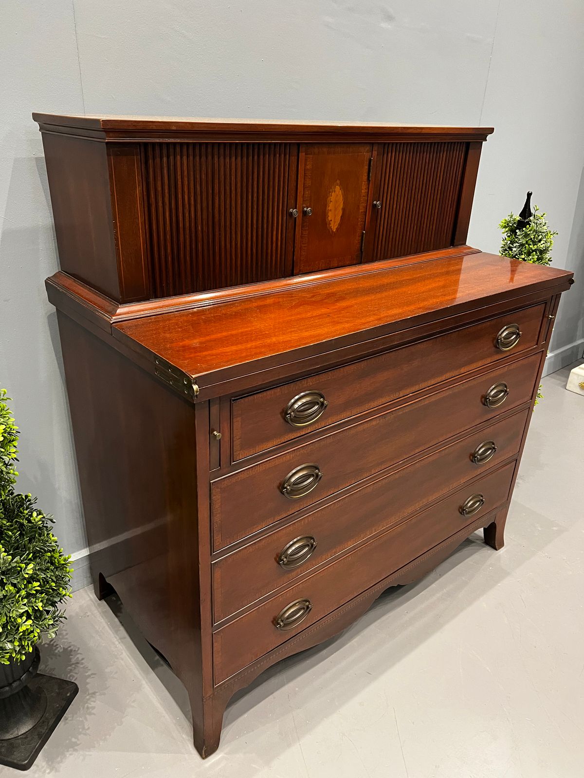 Cambor Fronted Chest Of Drawers With Pull Over Leave To Use As A Desk photo Furniture