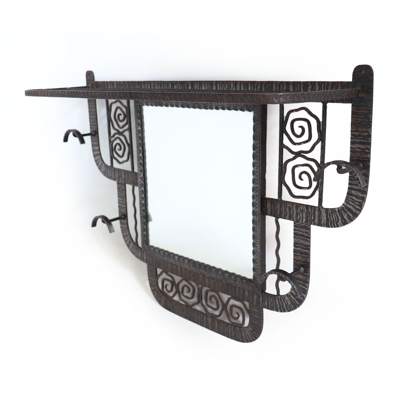 photo furniture Wrought Iron Coat Rack By Paul Kiss