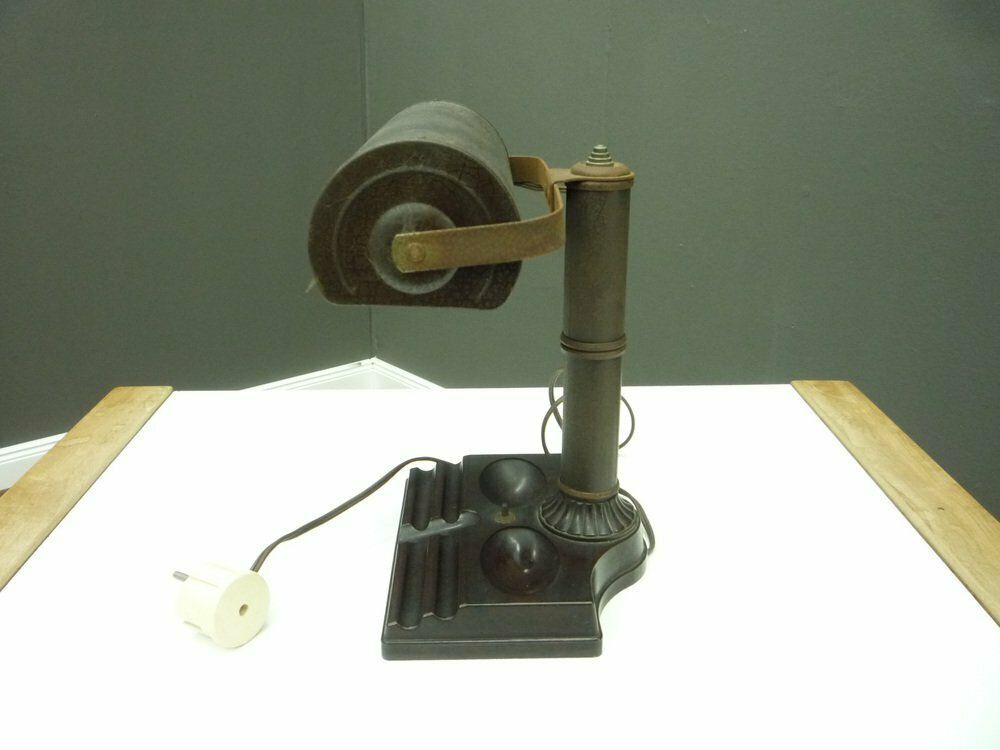 Art Deco Table Lamp From Atlas Appliance Brooklyn, USA, 1920s photo vinterior