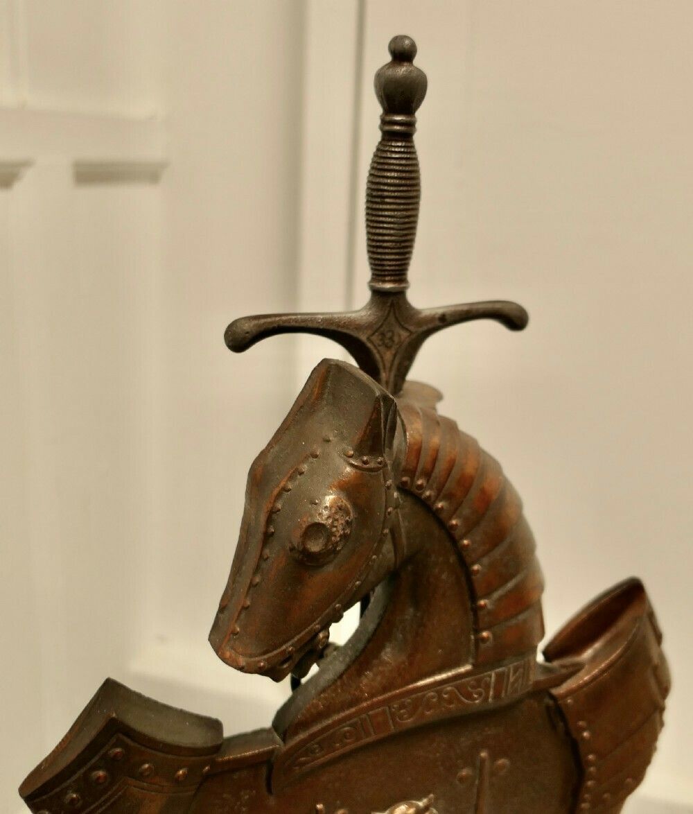Iron Knight And Horse Armoured Companion Set photo for sale