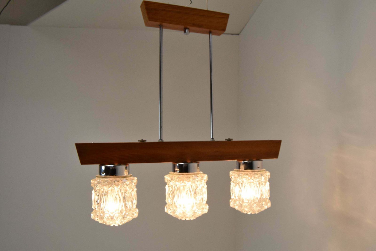 Mid Century Chandelier Jilove U Decina,1970's. photo 331.0