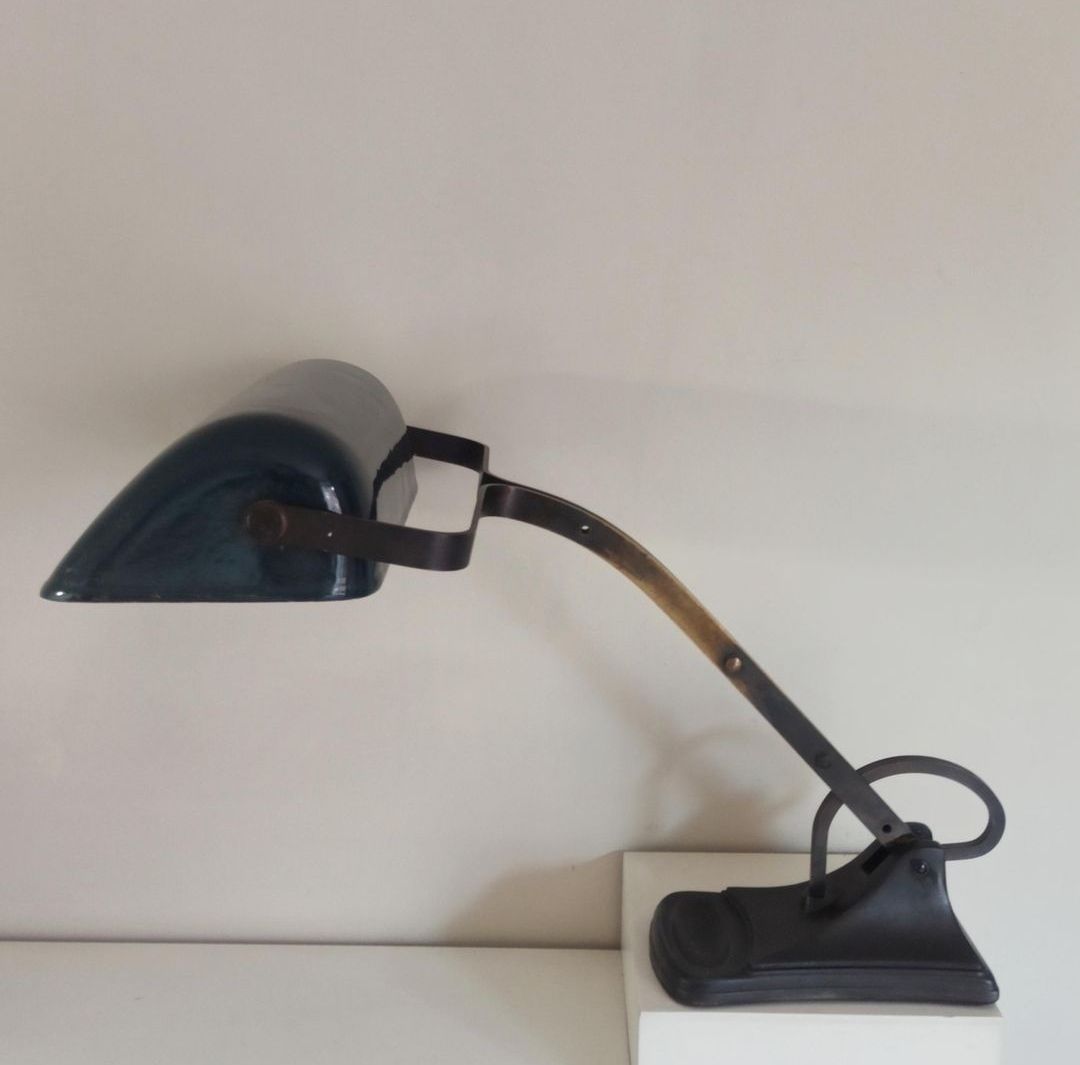 Horax Desk Lamp, 1920s, Modernist photo for sale