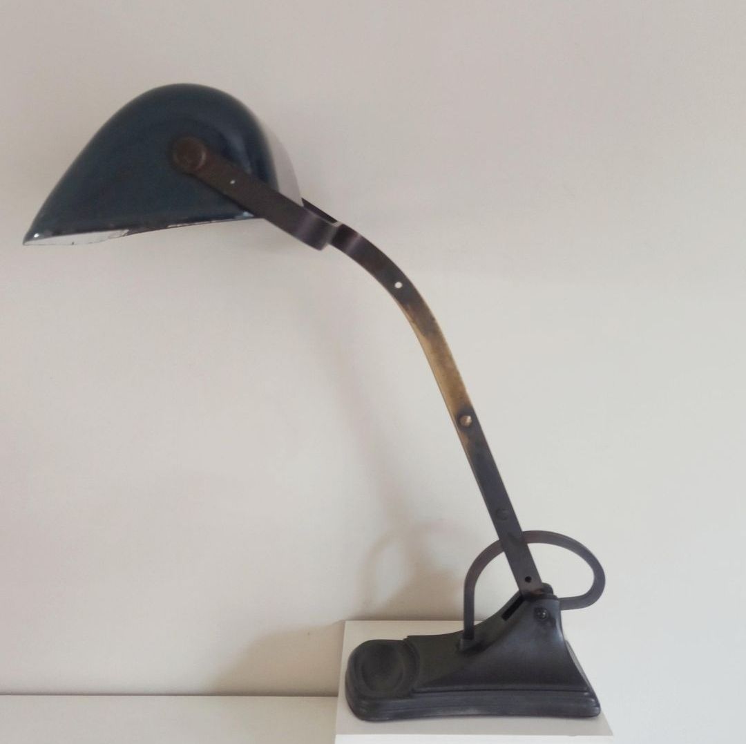 Horax Desk Lamp, 1920s, Modernist photo Lighting