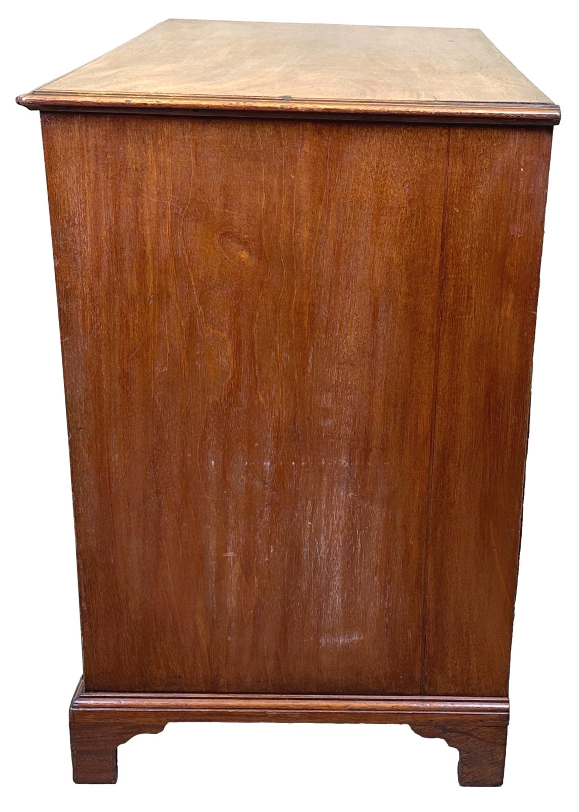 Furniture Georgian 18th Century Mahogany Kneehole Desk (England, Circa 1760) photo