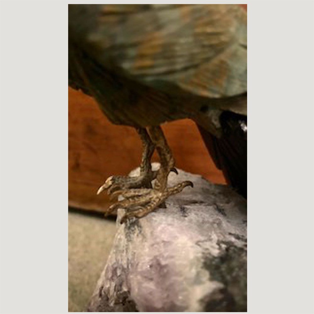 Semi Precious Stone Cockatoo Parrot photo furniture