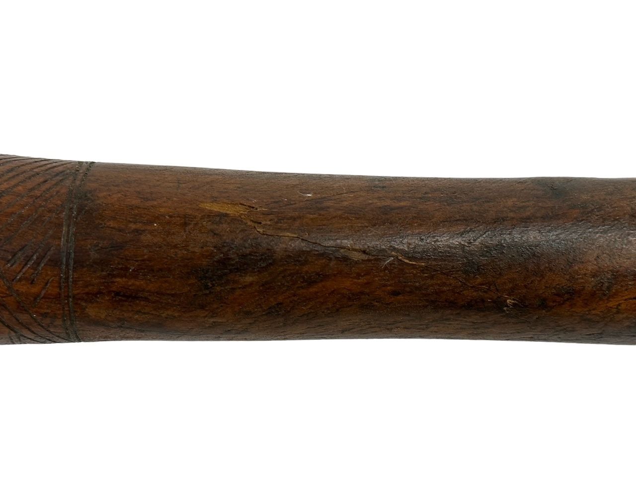 Antique Throwing Club, 19th Century Ula, Knobkerrie photo vinterior