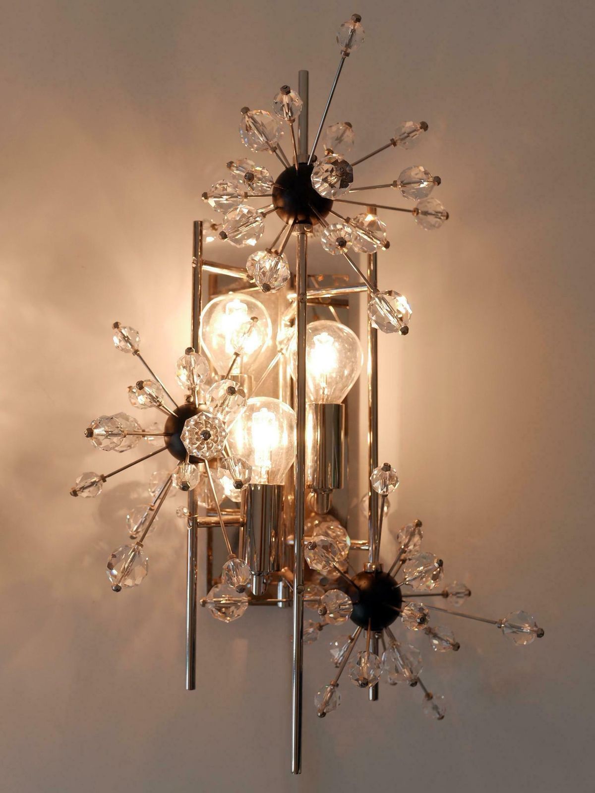 photo for sale Set Of Two Metropolitan Opera Foyer Sconces By Hans Harald Rath For Lobmeyr
